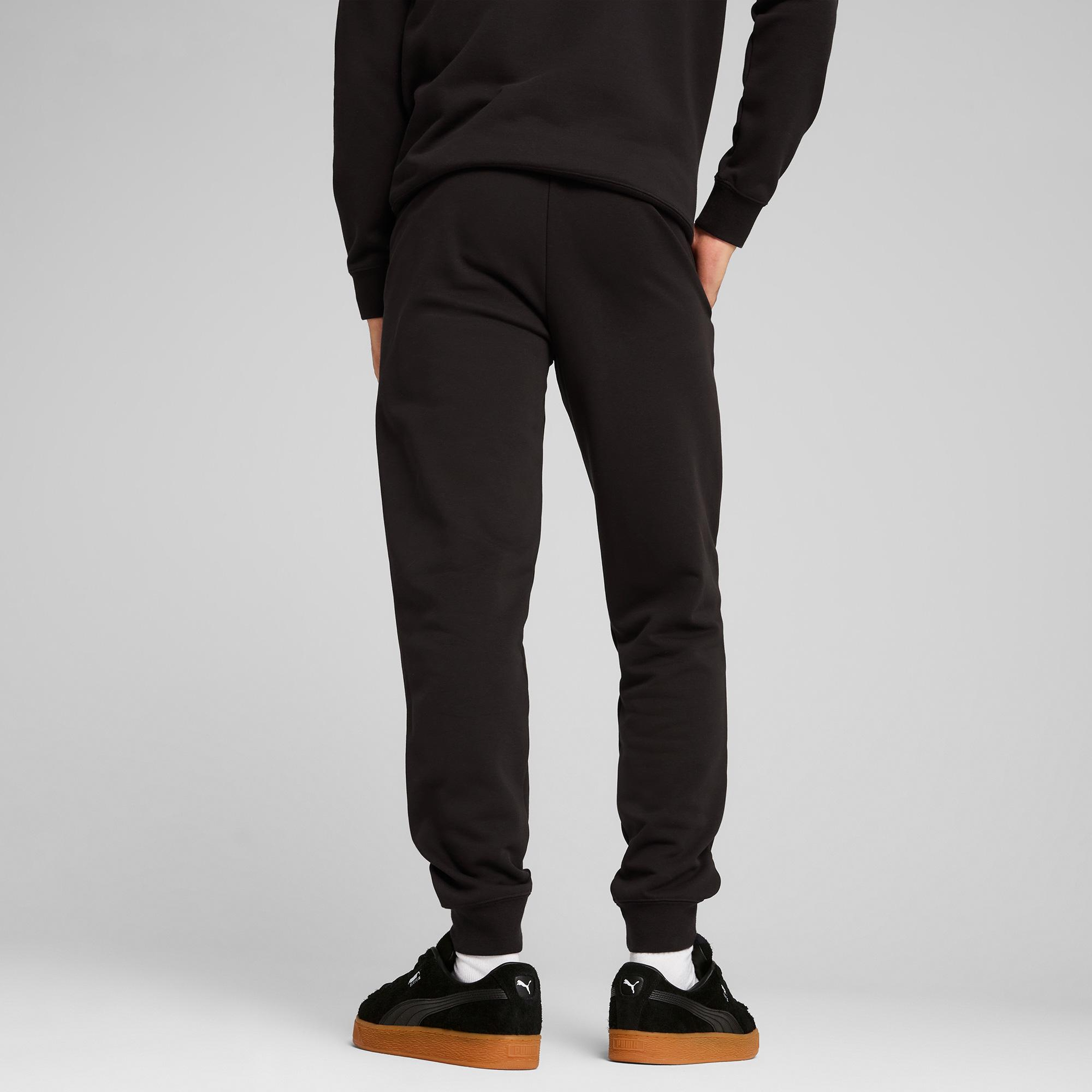 Puma No. 1 Logo Erkek Siyah Eşofman Altı