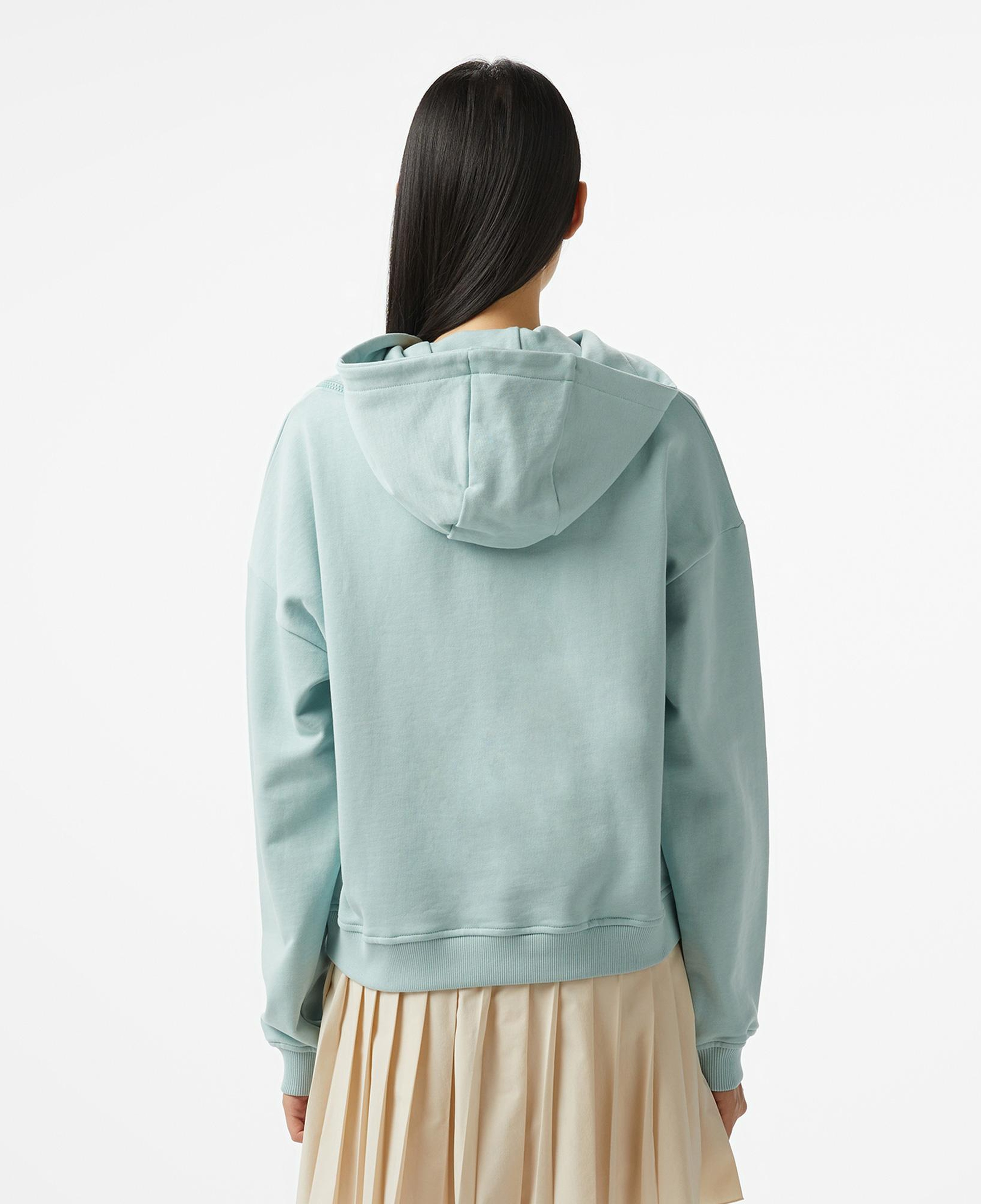 UNITED4 Side Zip Kadın Yeşil Hoodie