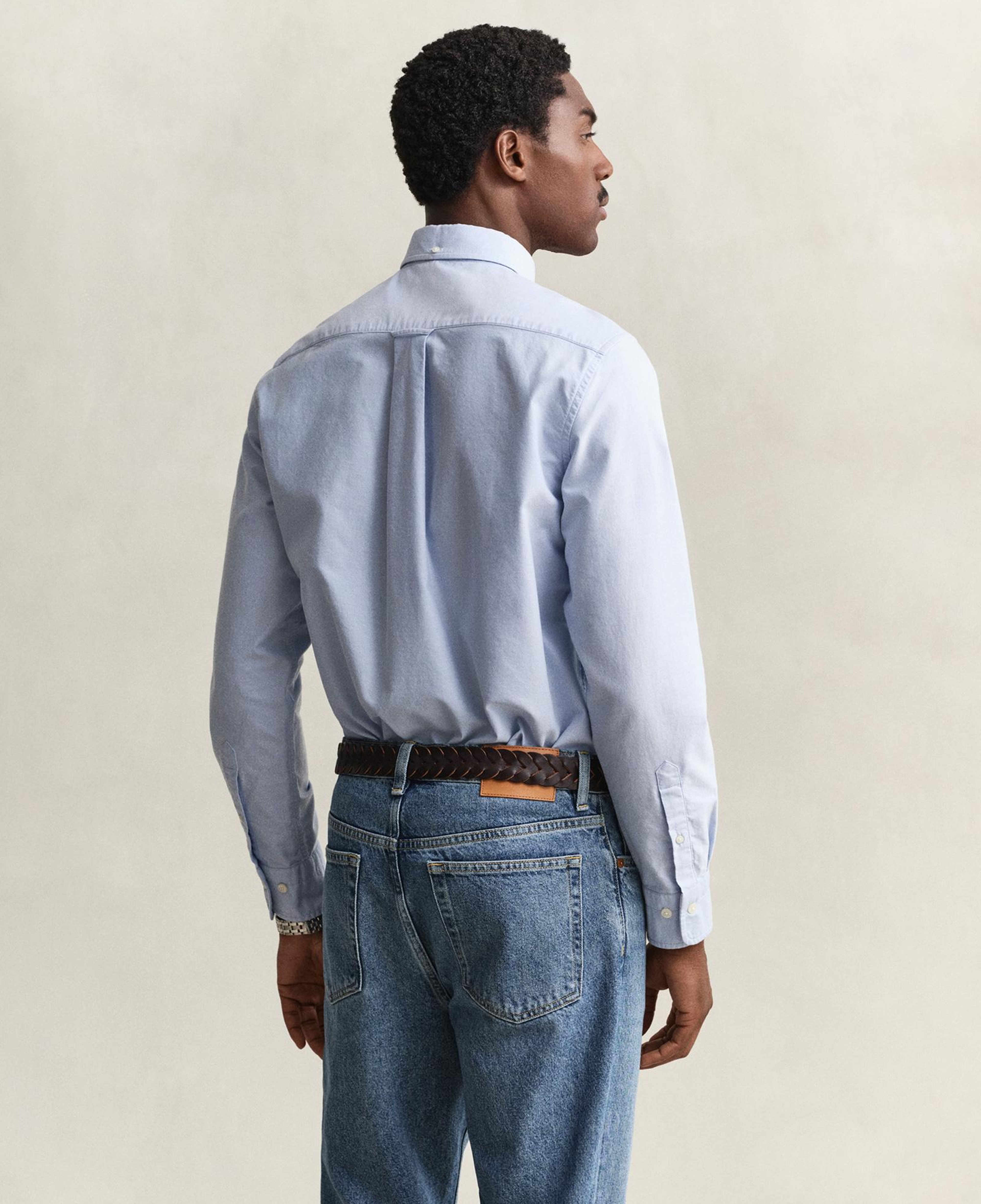 GANT Erkek Mavi Regular Fit Oxford Gömlek