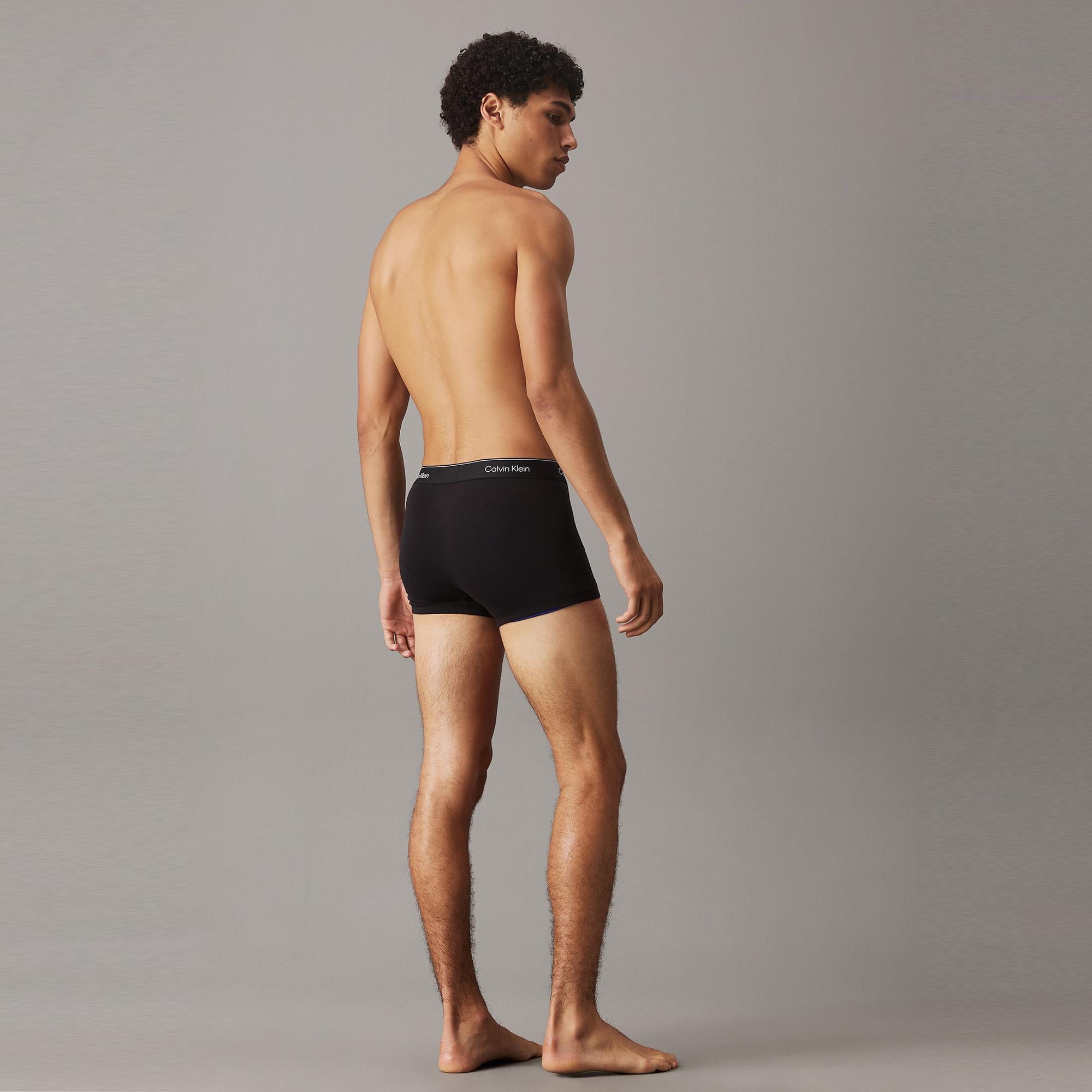 Calvin Klein Trunk 3'lü Erkek Siyah Boxer