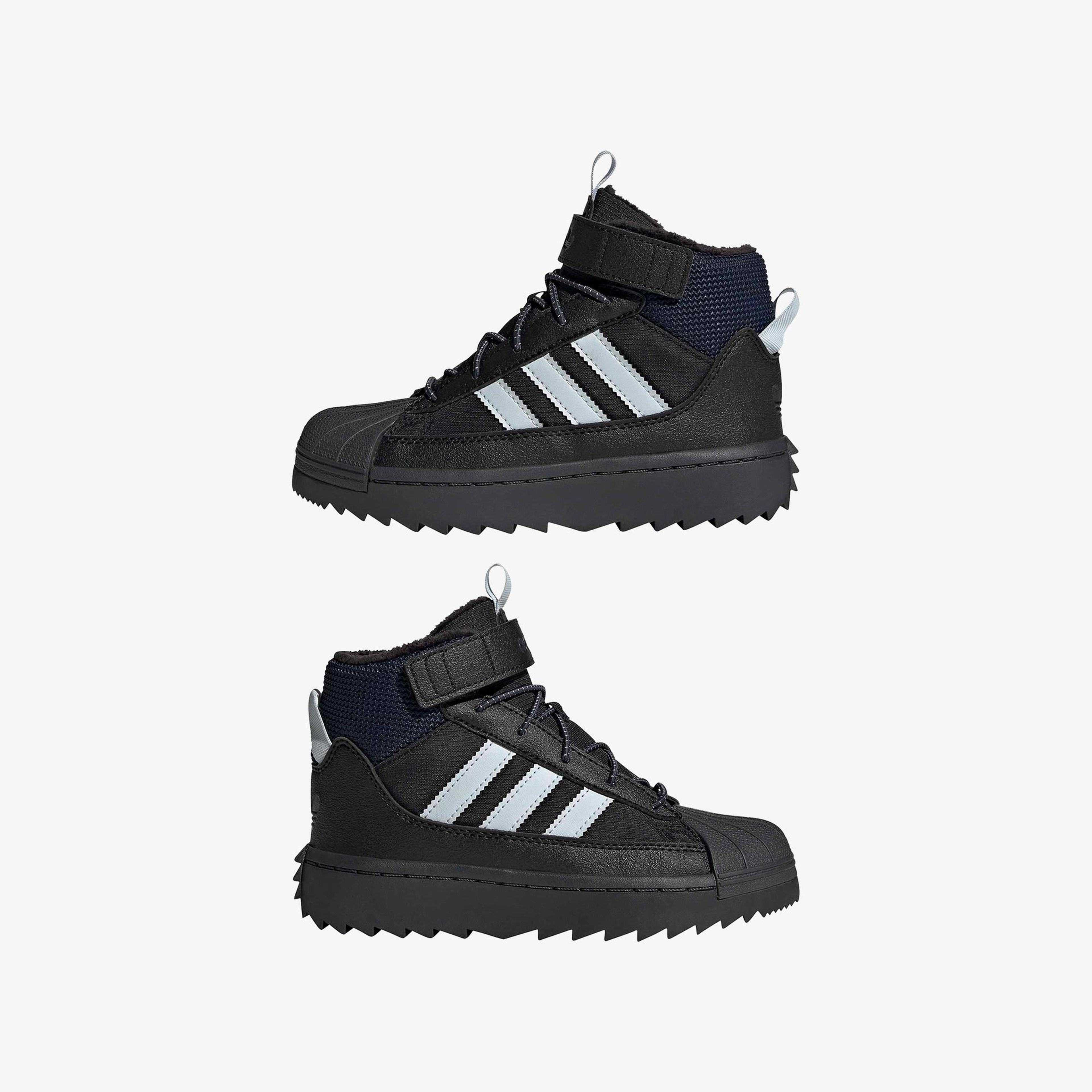 adidas Superstar Winter Trek Çocuk Siyah Ayakkabı