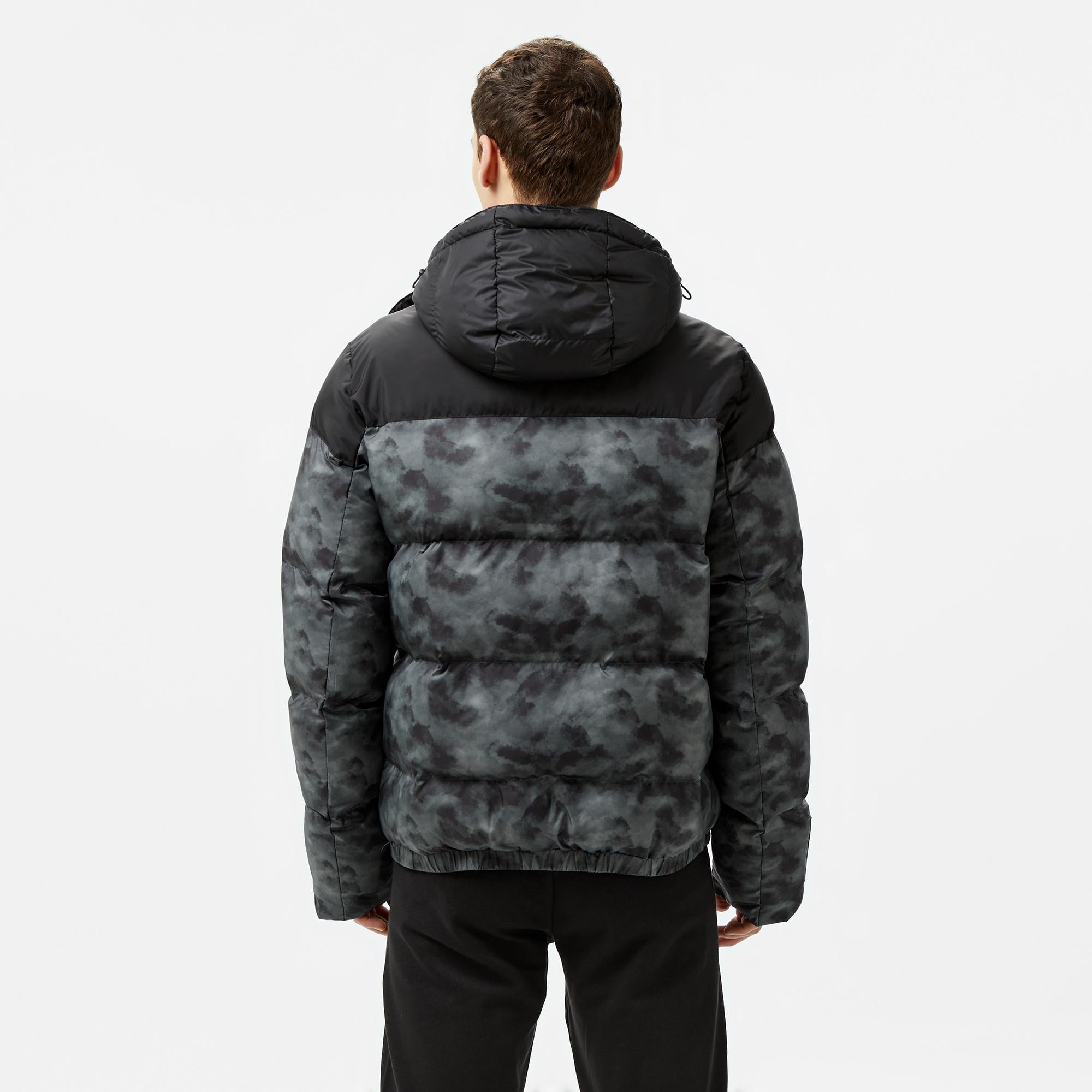 UNITED4 Camouflage Coat Erkek Haki Mont