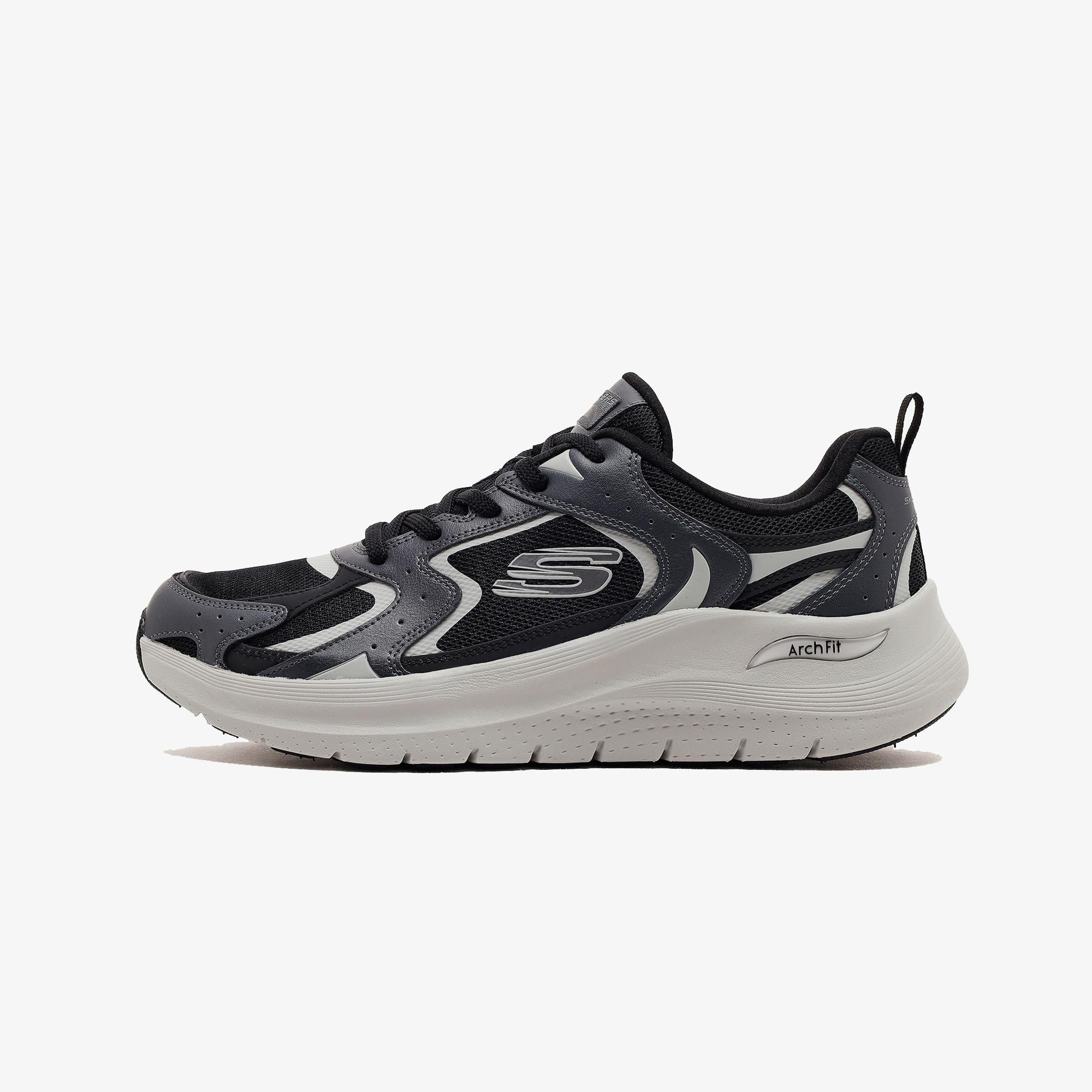 Skechers Arch Fit 2.0 Erkek Siyah Spor Ayakkabı