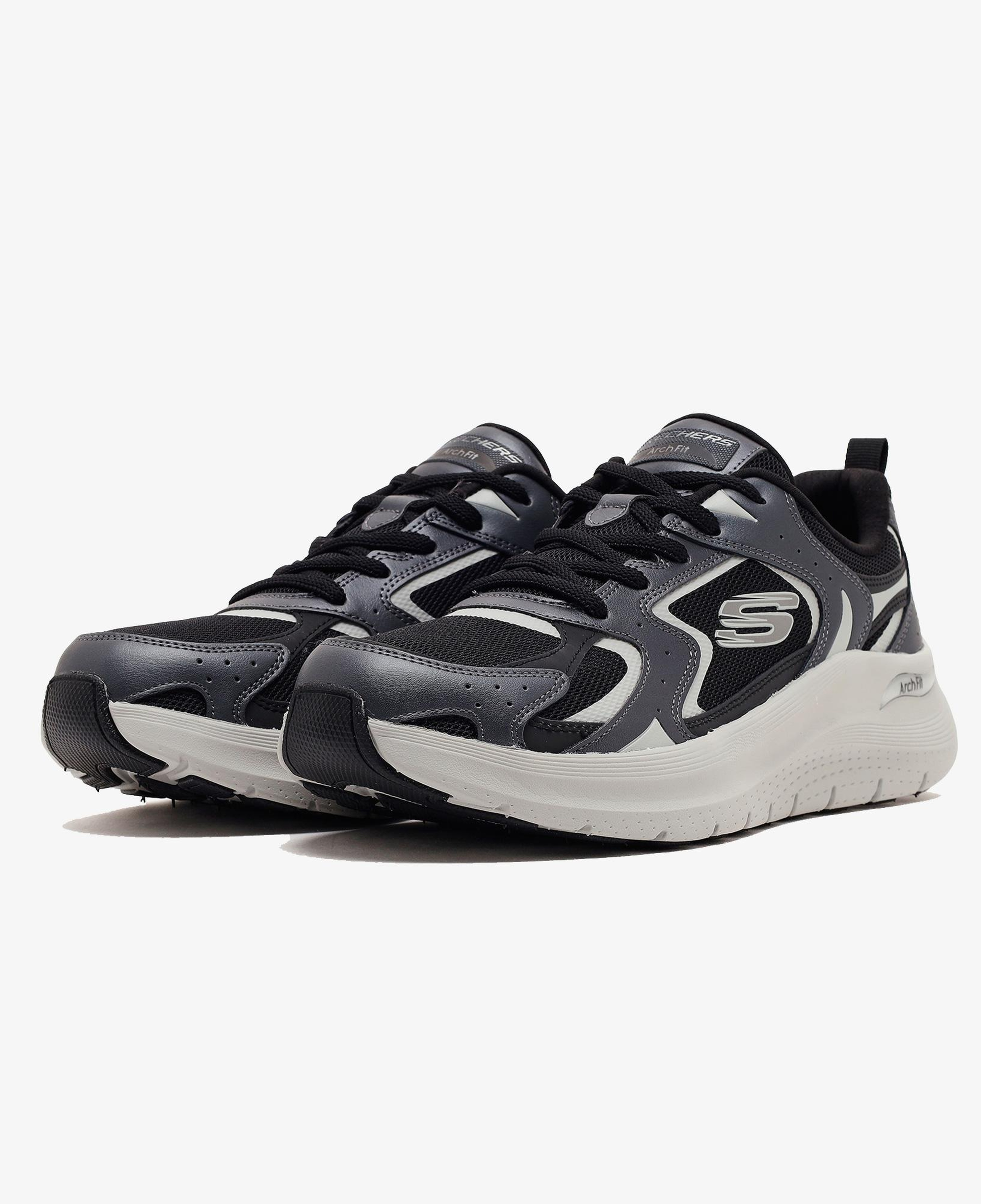 Skechers Arch Fit 2.0 Erkek Siyah Spor Ayakkabı