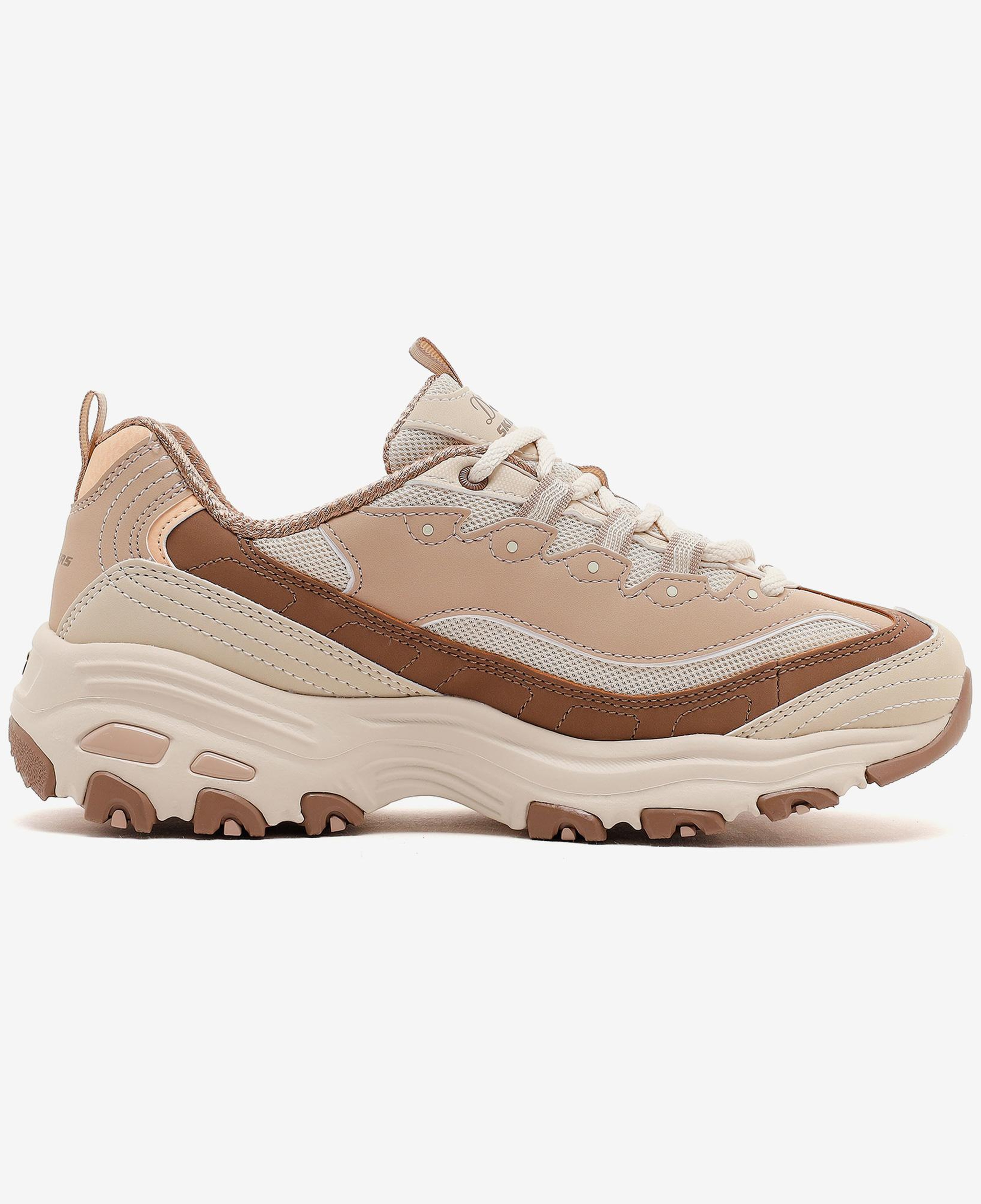 Skechers D'Lites Kadın Bej Sneaker