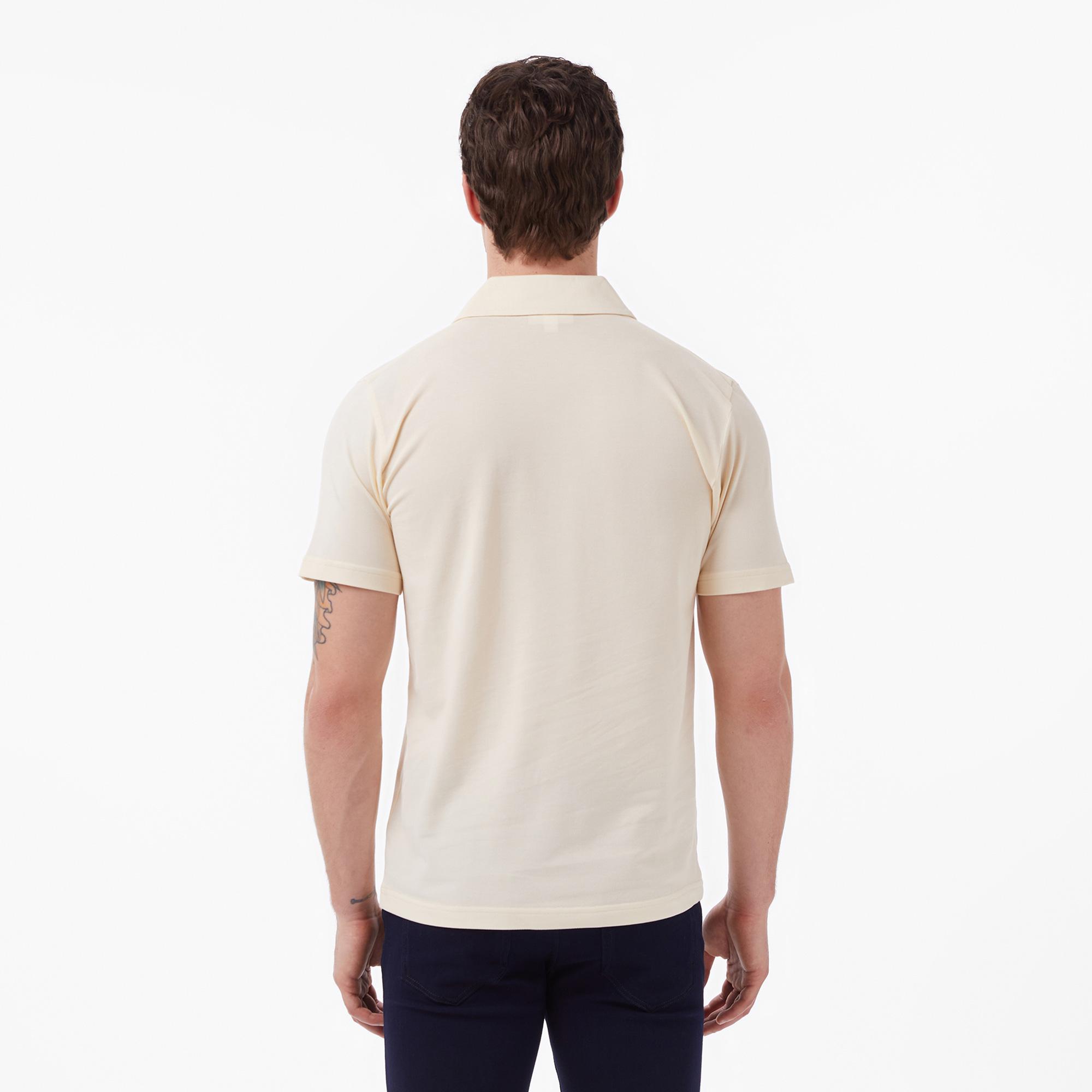 Lacoste Erkek Regular Fit Bej Polo