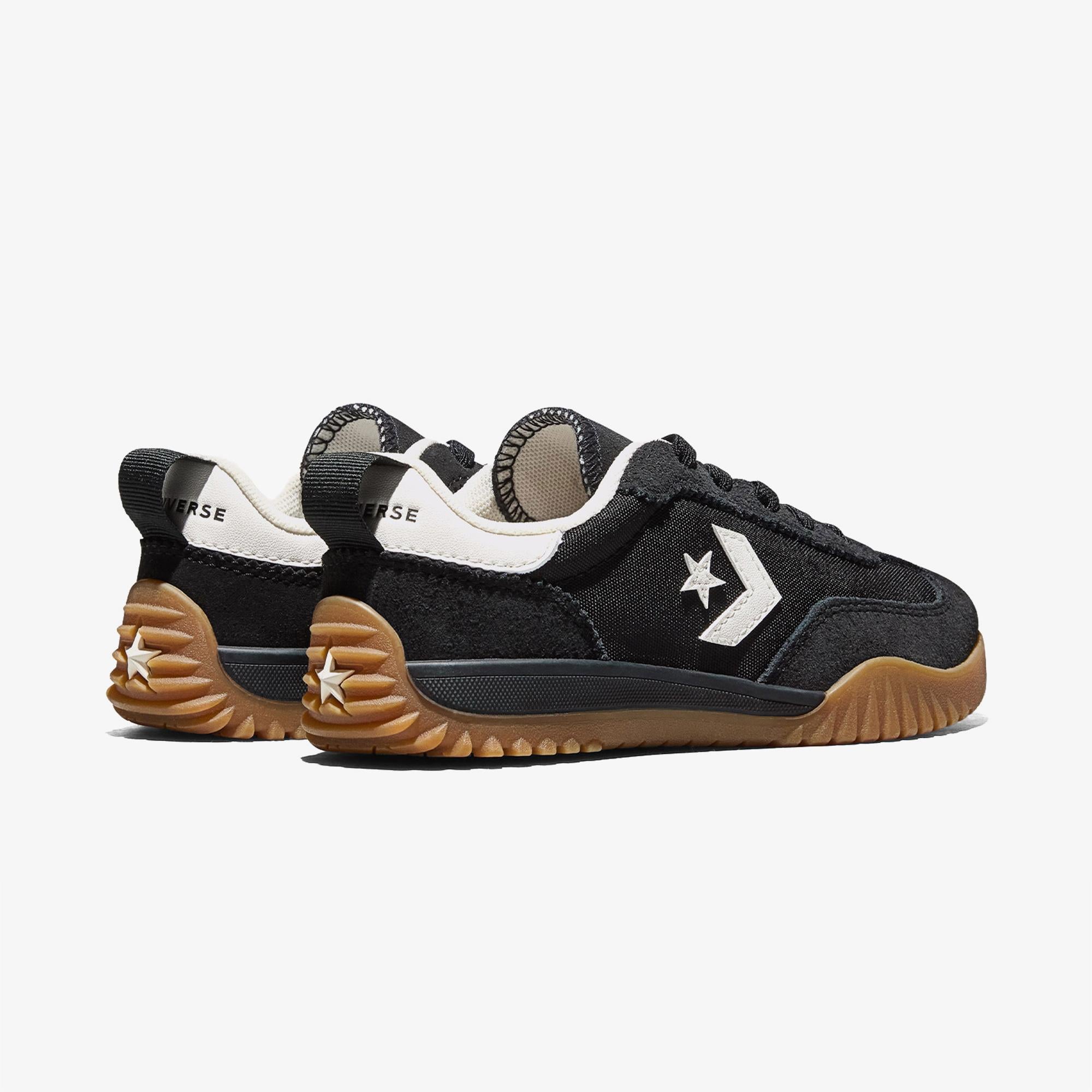 Converse Run Star Trainer Çocuk Siyah Süet Sneaker