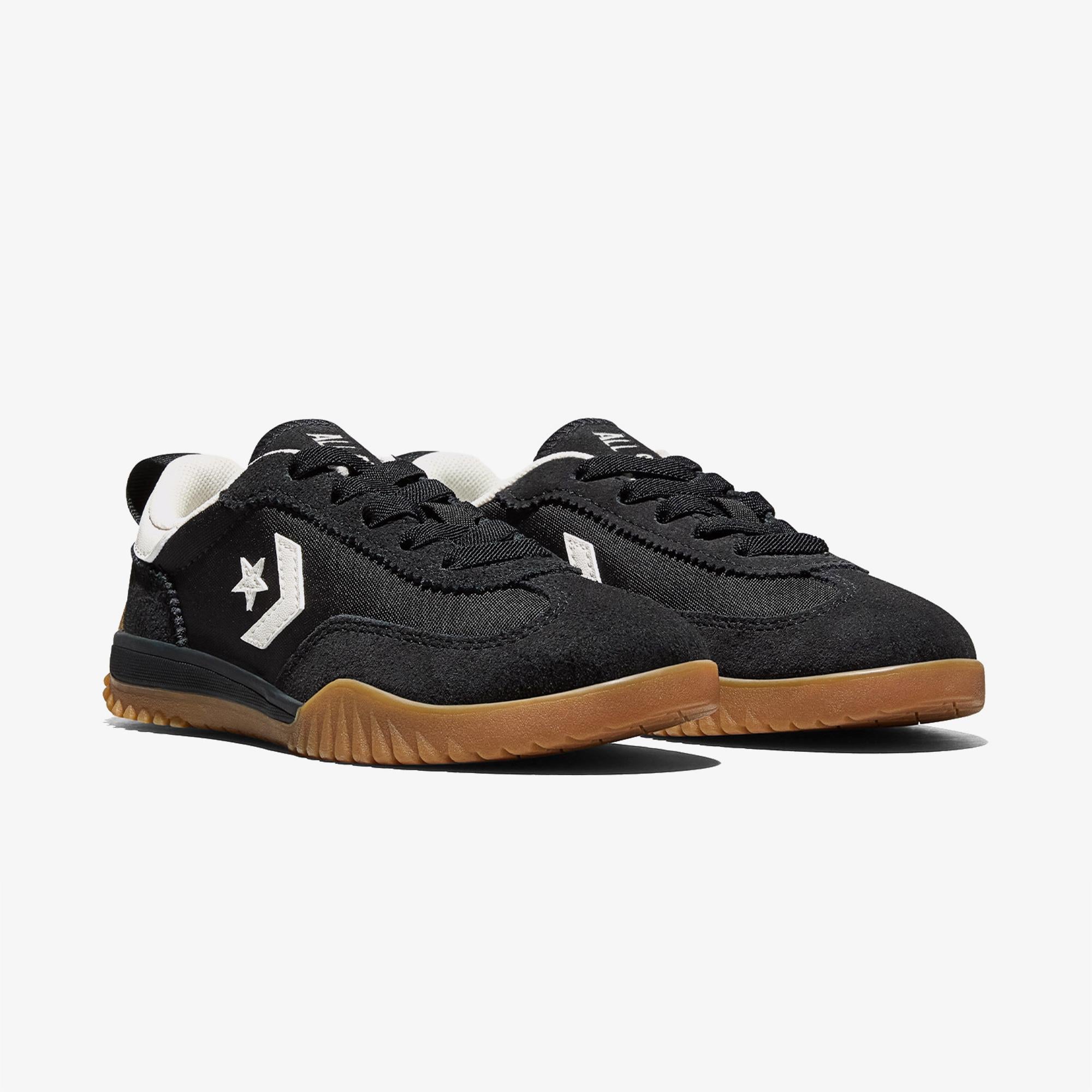 Converse Run Star Trainer Çocuk Siyah Süet Sneaker