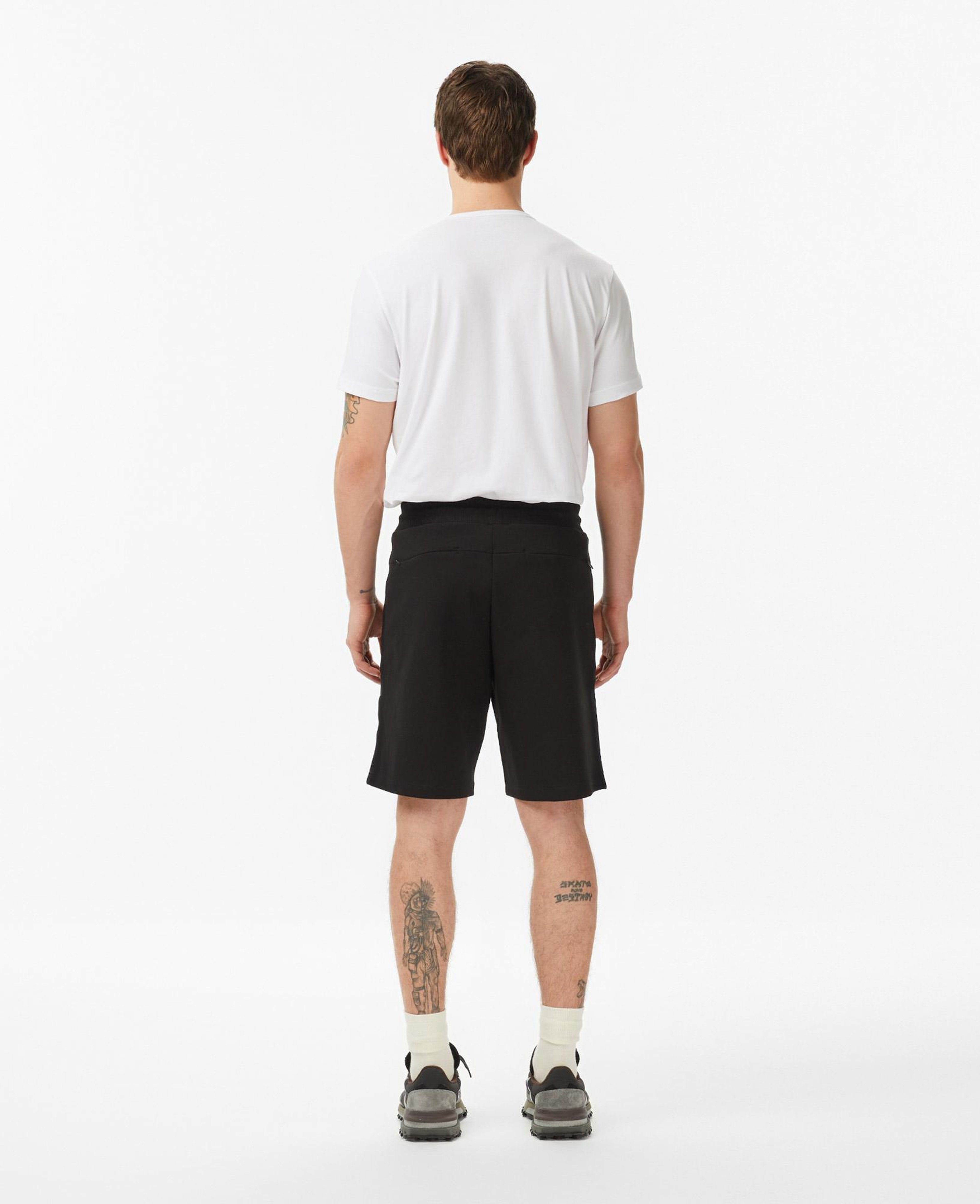 Erkek Regular Fit Siyah Şort