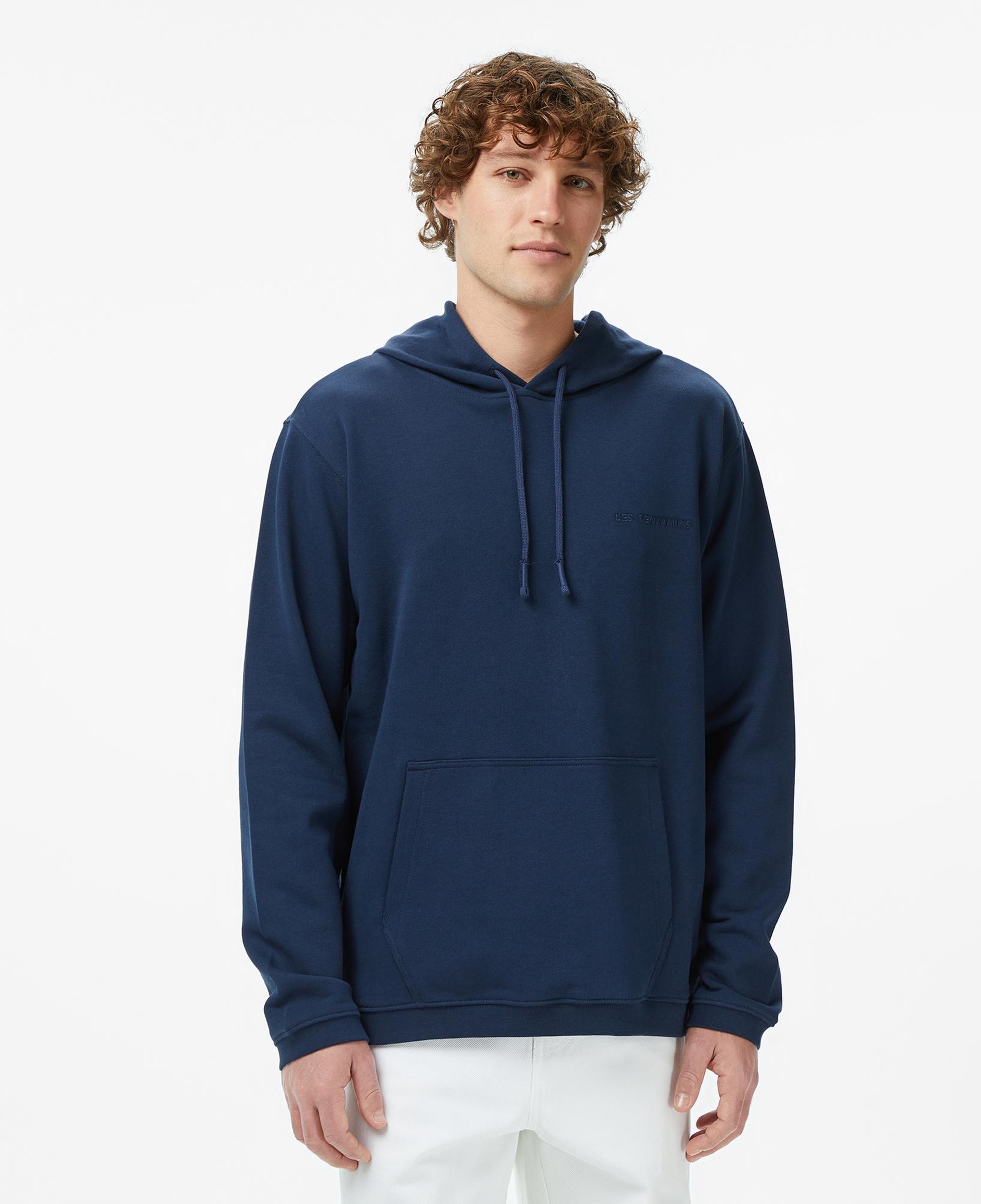 Les Benjamins Essentials 309 Erkek lacivert Sweatshirt