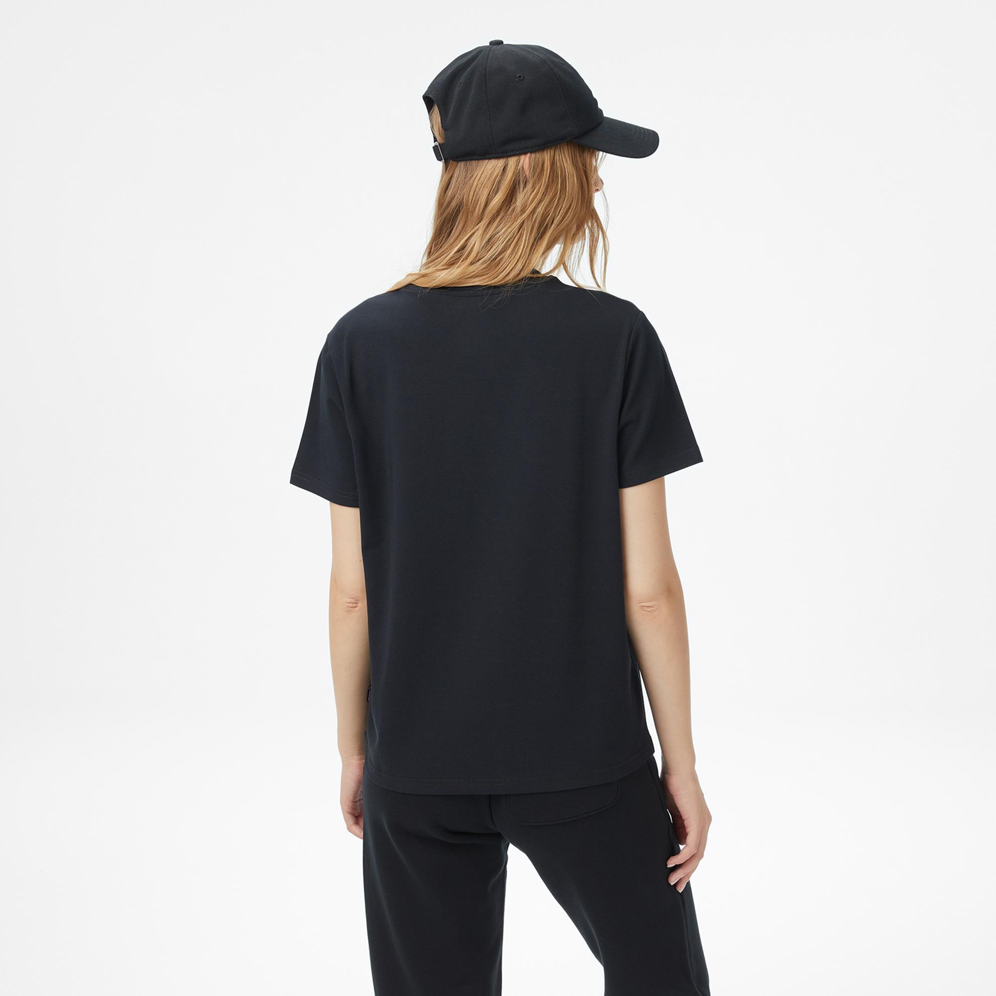 Converse Kadın Siyah T-Shirt