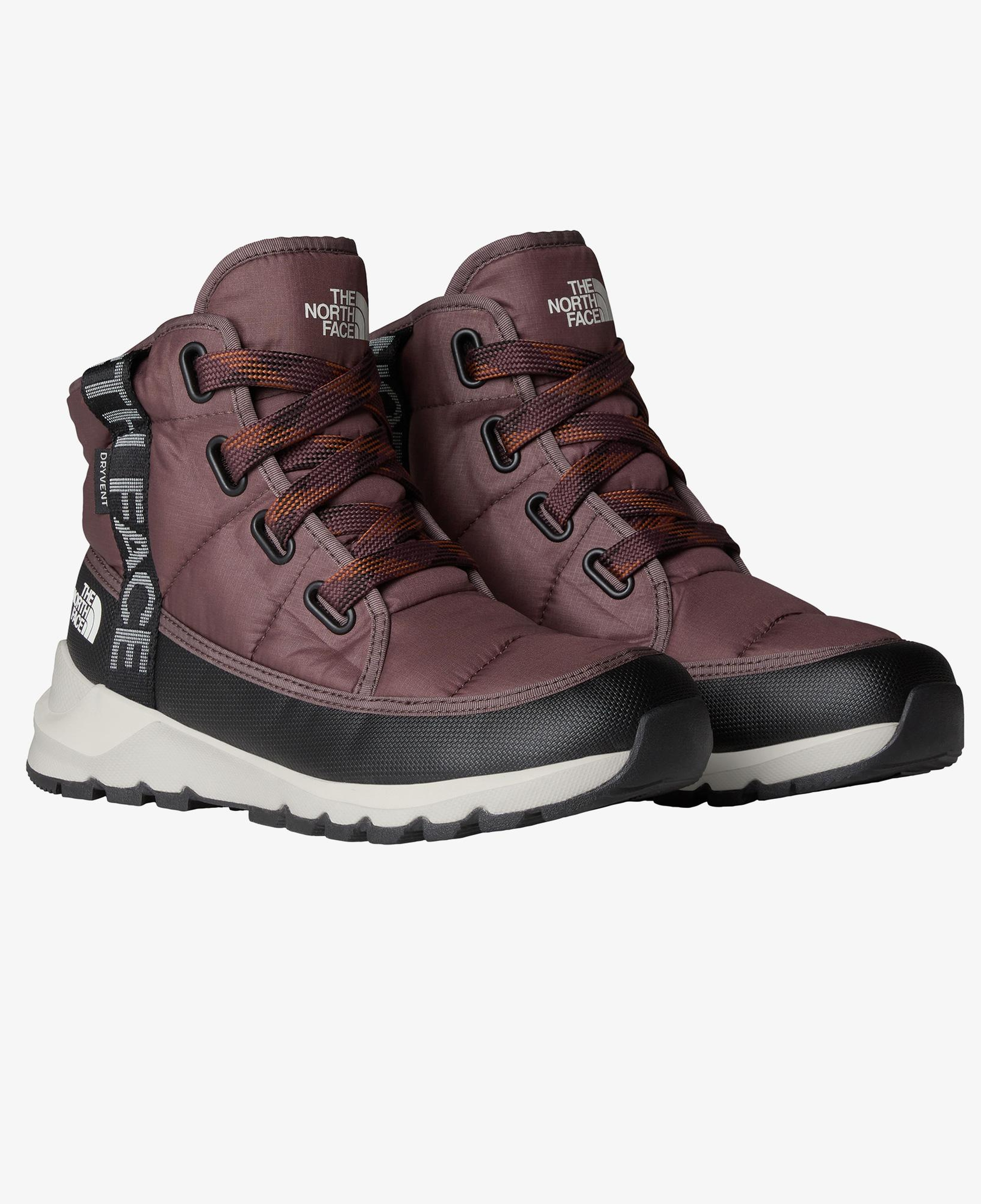 The North Face Thermoball Lace Up Luxe Su Geçirmez Kadın Mor Bot