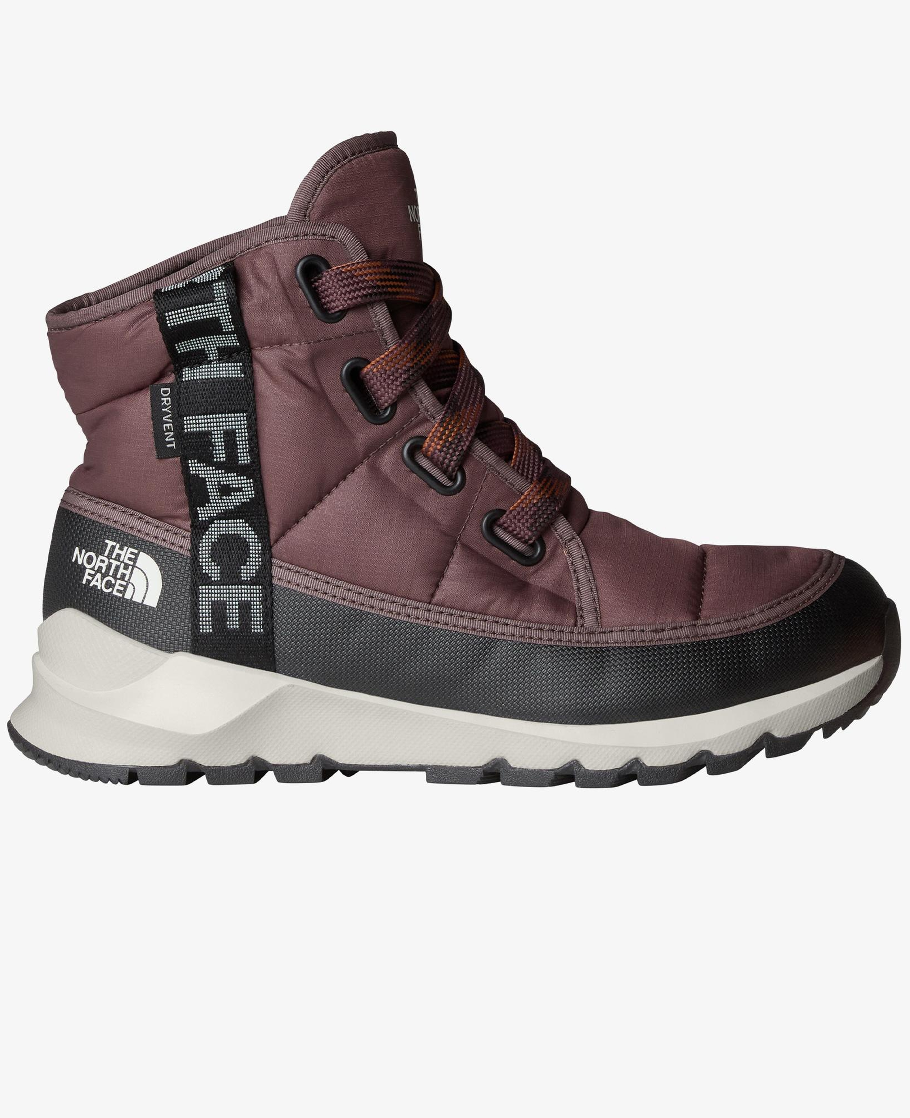The North Face Thermoball Lace Up Luxe Su Geçirmez Kadın Mor Bot