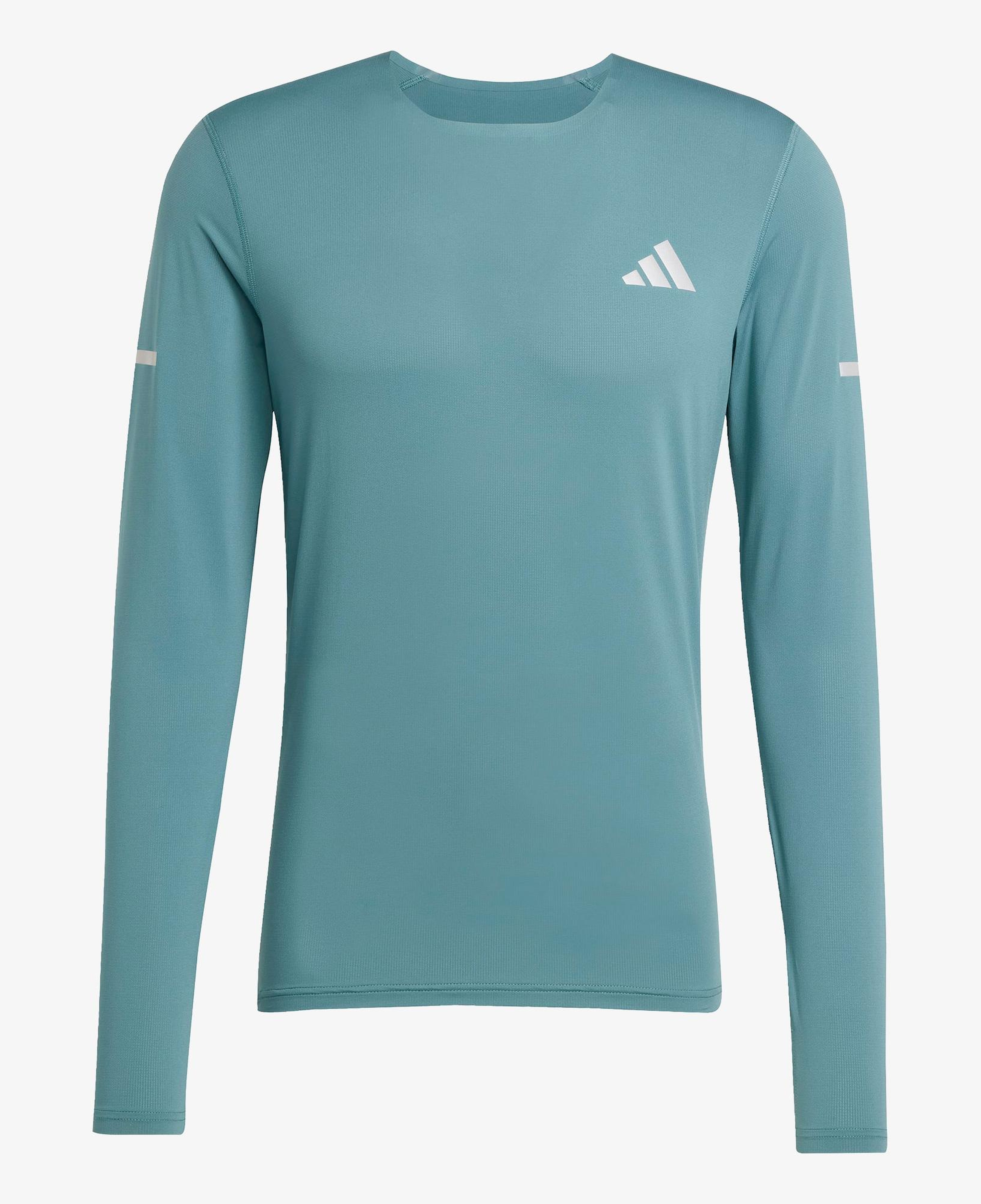 adidas Adi365 Running Climacool+ Erkek Yeşil Koşu Sweatshirt