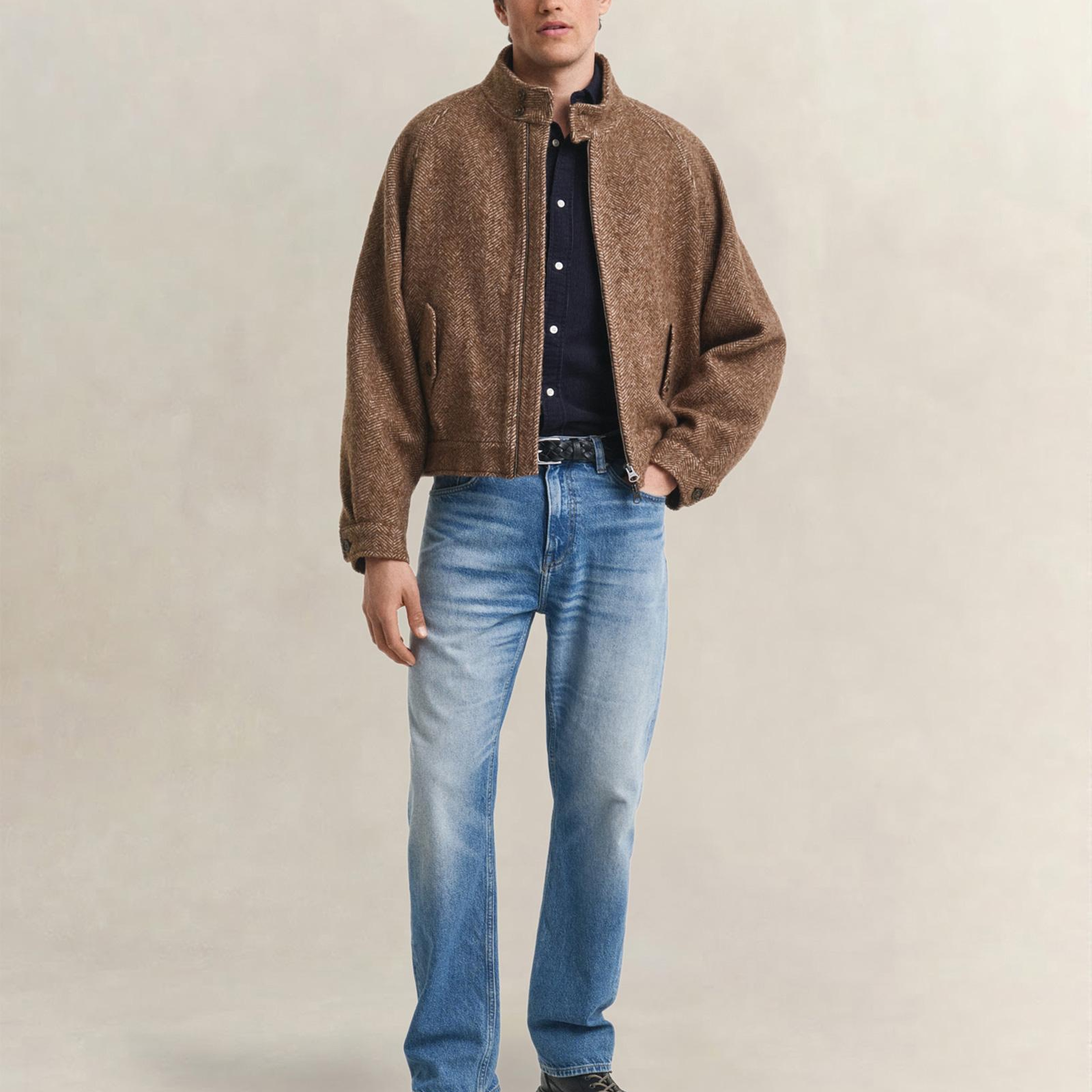 GANT Erkek Lacivert Regular Fit Düğmeli Gömlek