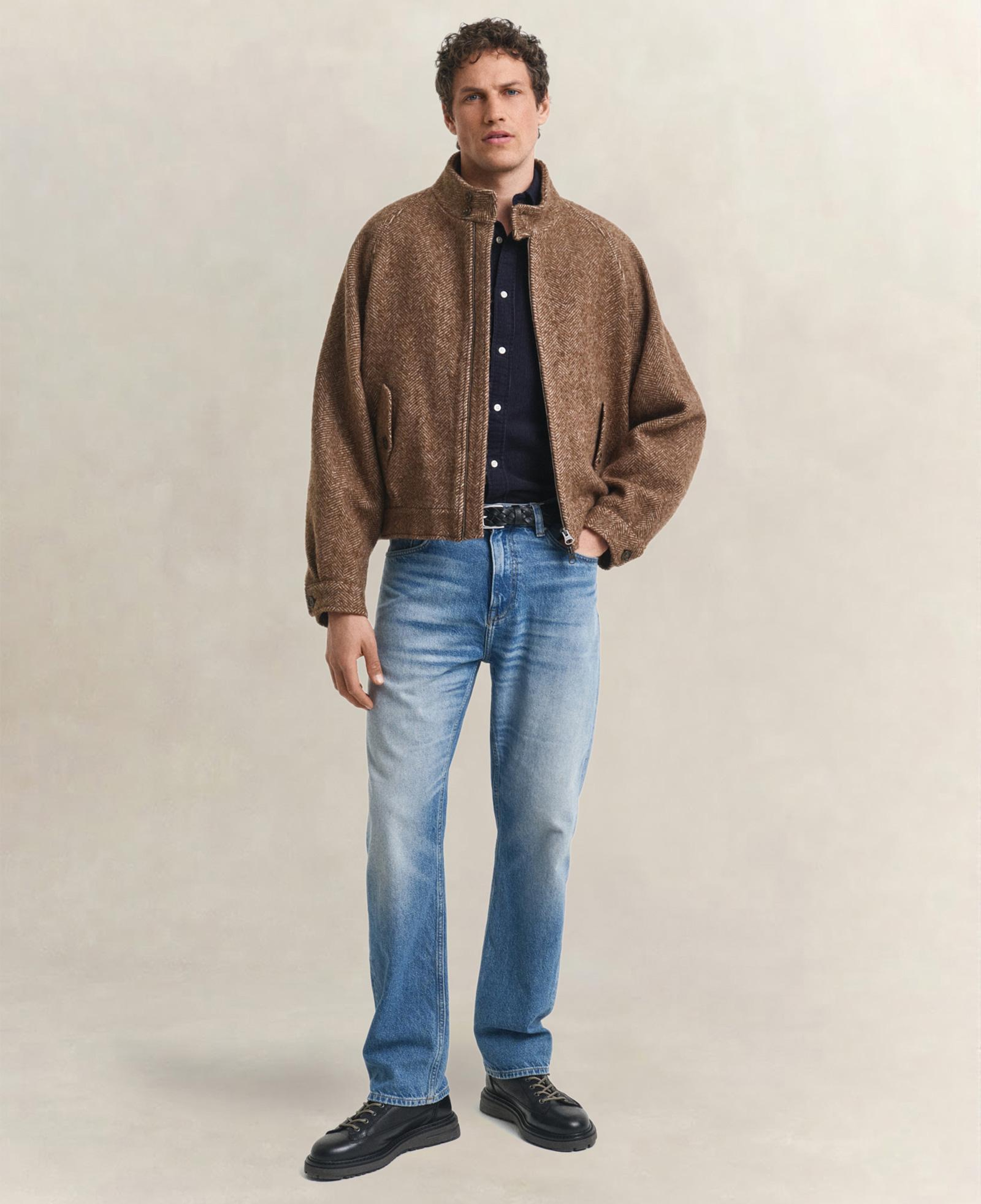 GANT Erkek Lacivert Regular Fit Düğmeli Gömlek