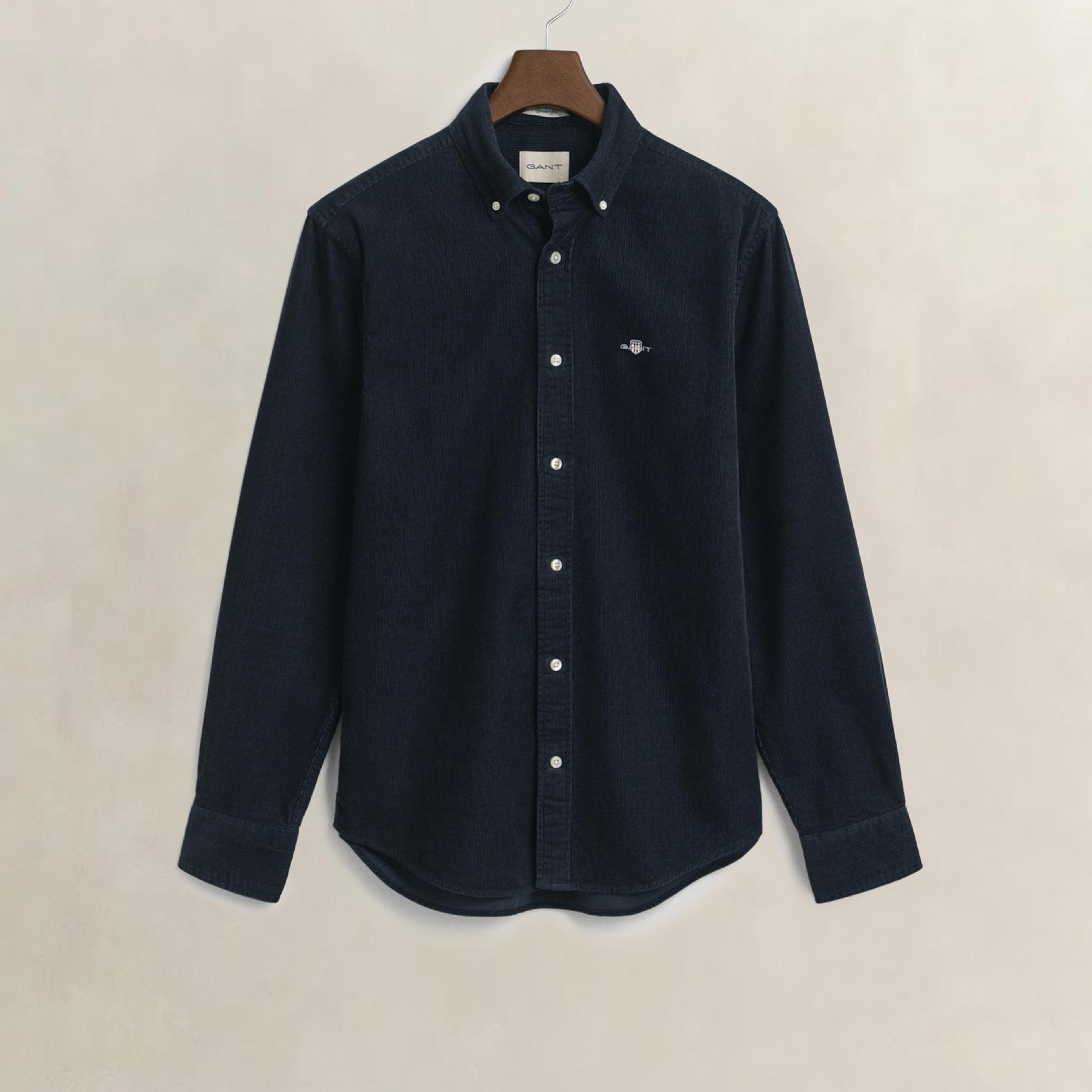 GANT Erkek Lacivert Regular Fit Düğmeli Gömlek
