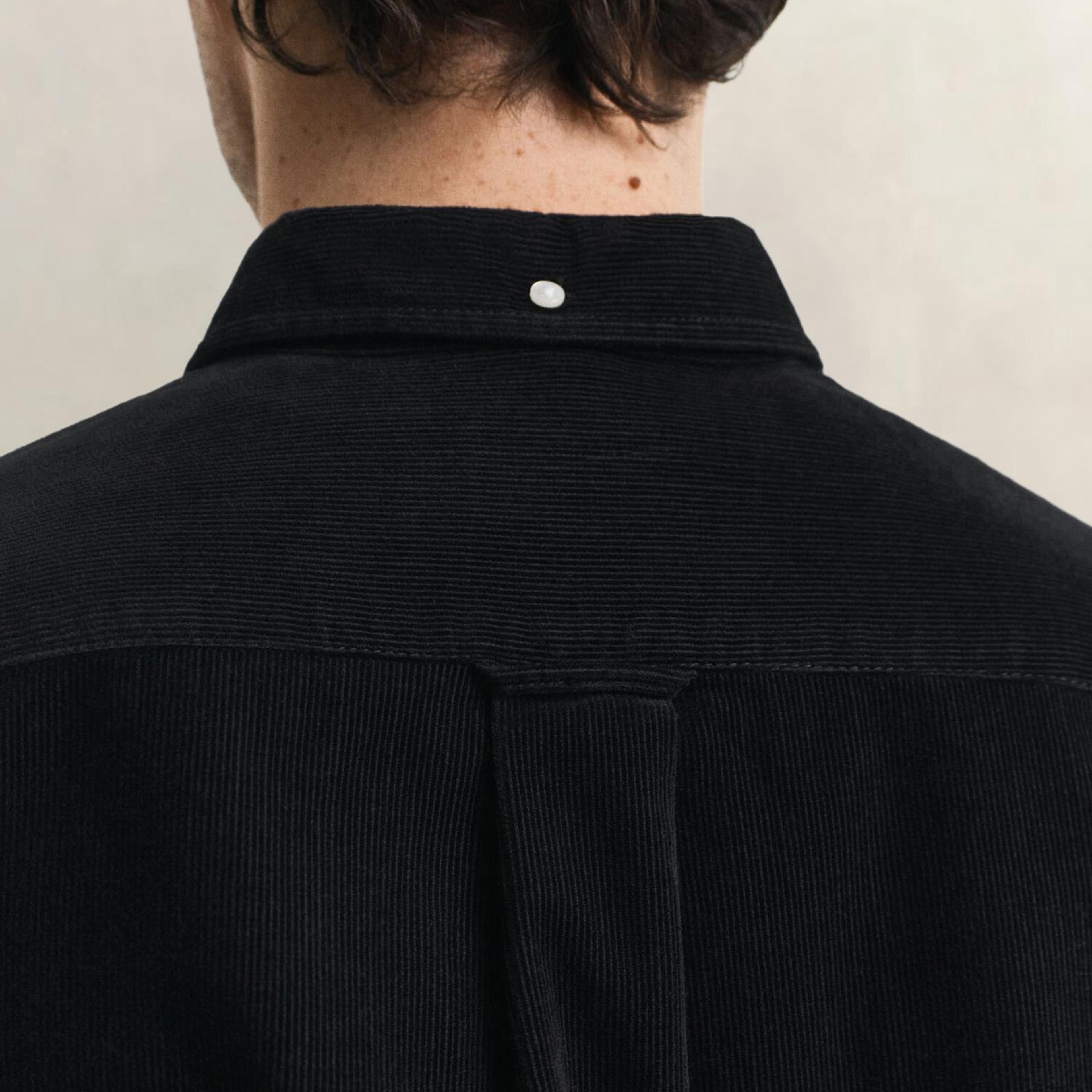 GANT Erkek Siyah Regular Fit Düğmeli Gömlek