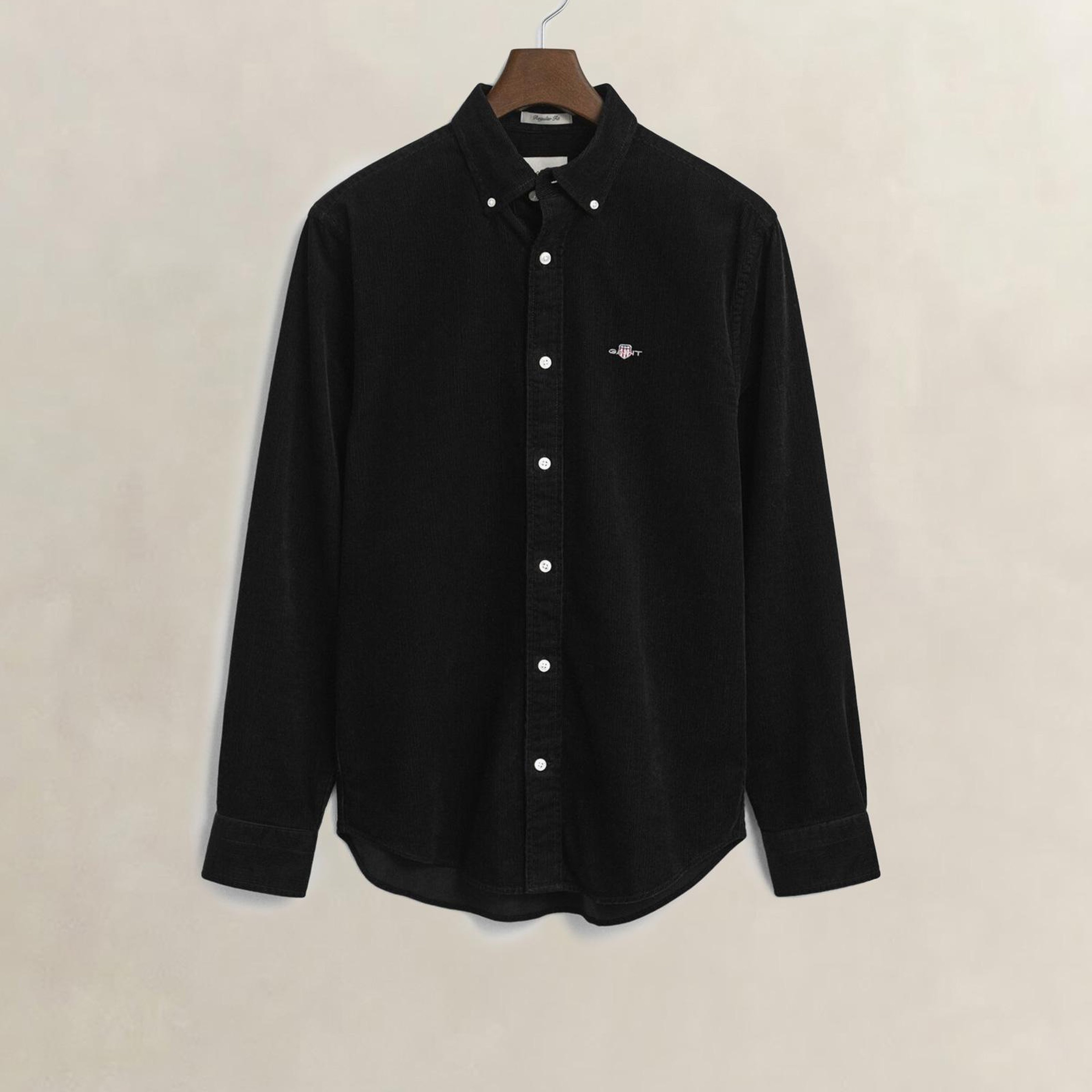GANT Erkek Siyah Regular Fit Düğmeli Gömlek