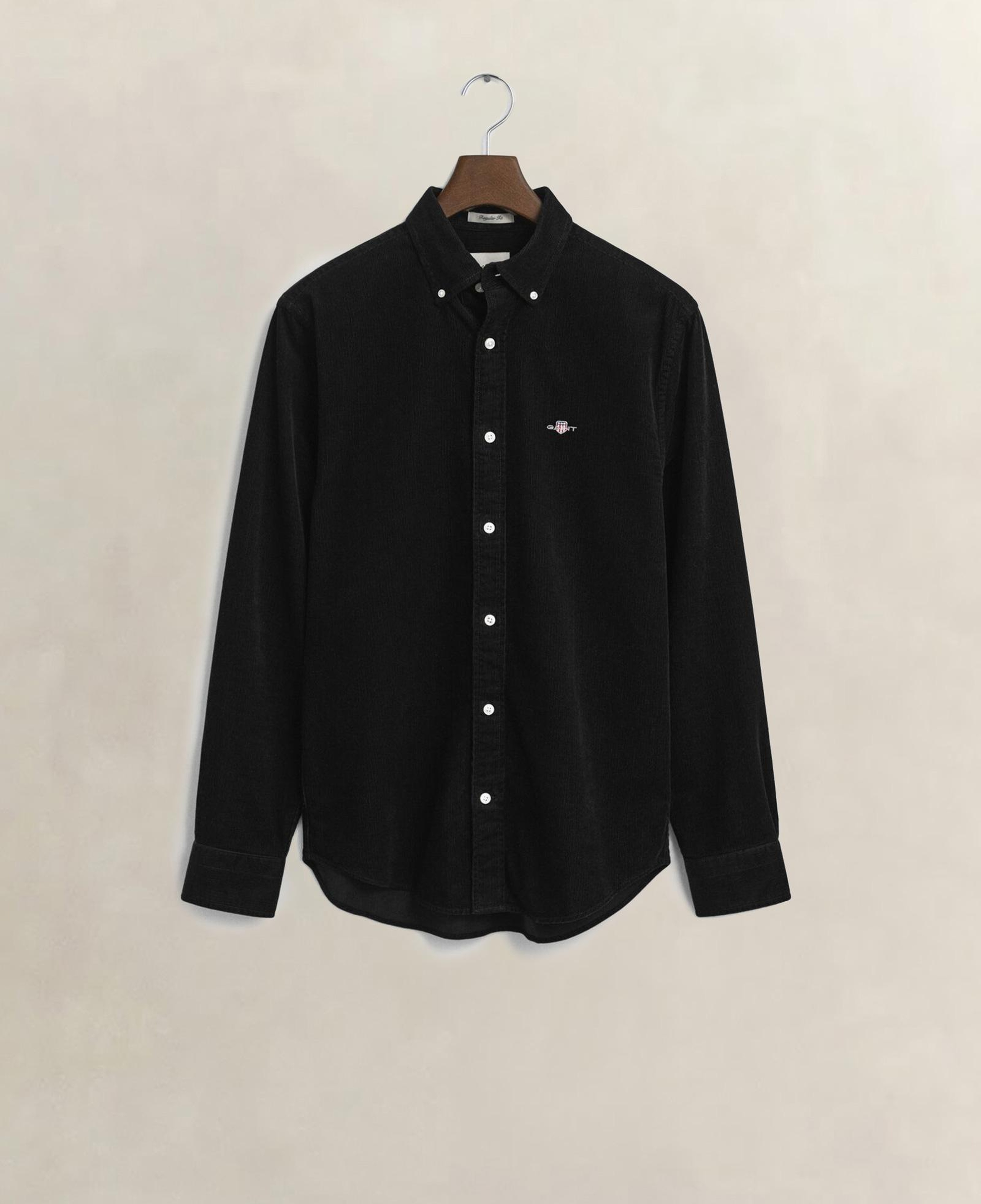 GANT Erkek Siyah Regular Fit Düğmeli Gömlek