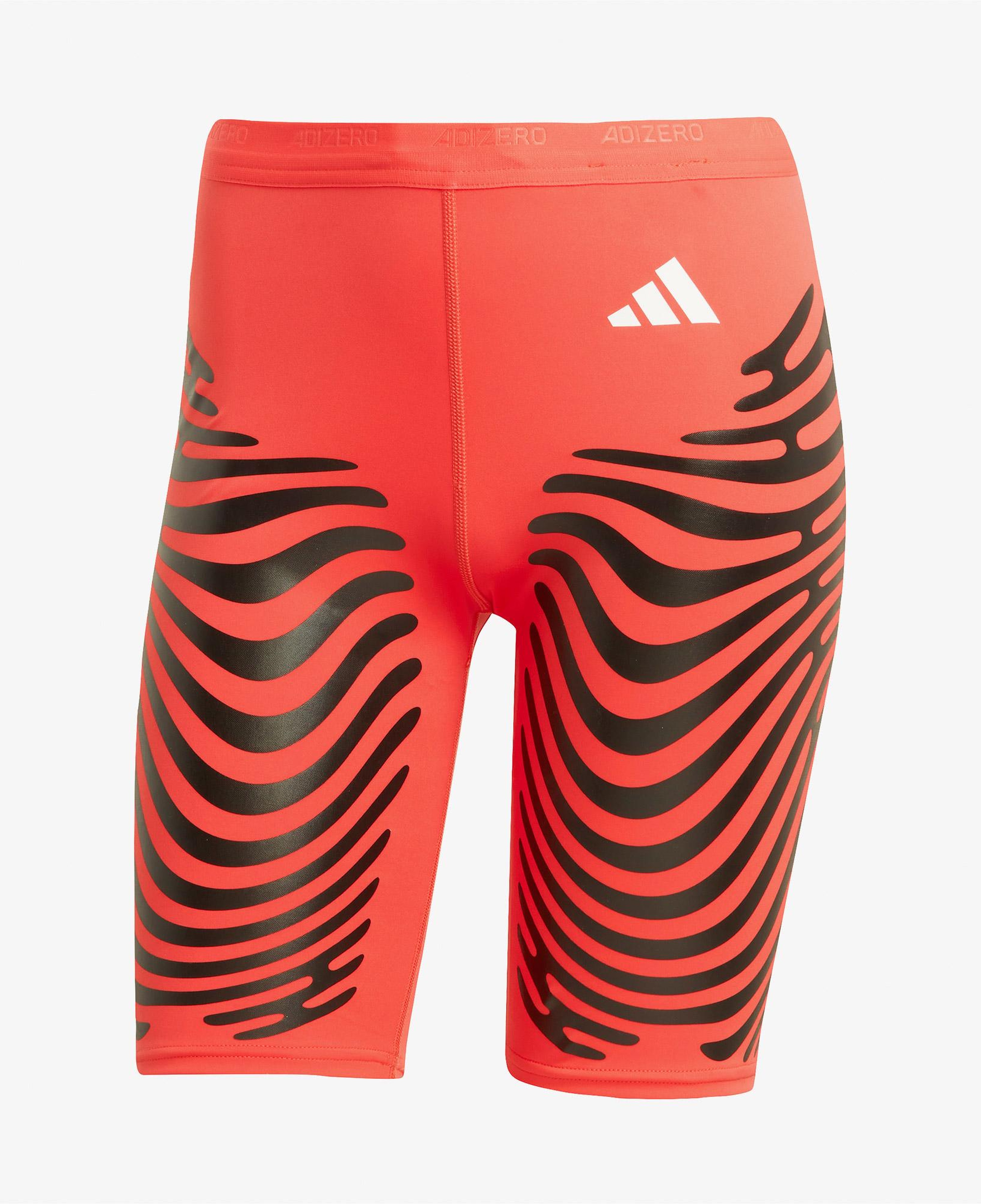 adidas Adizero Control Kadın Kırmızı Koşu Taytı