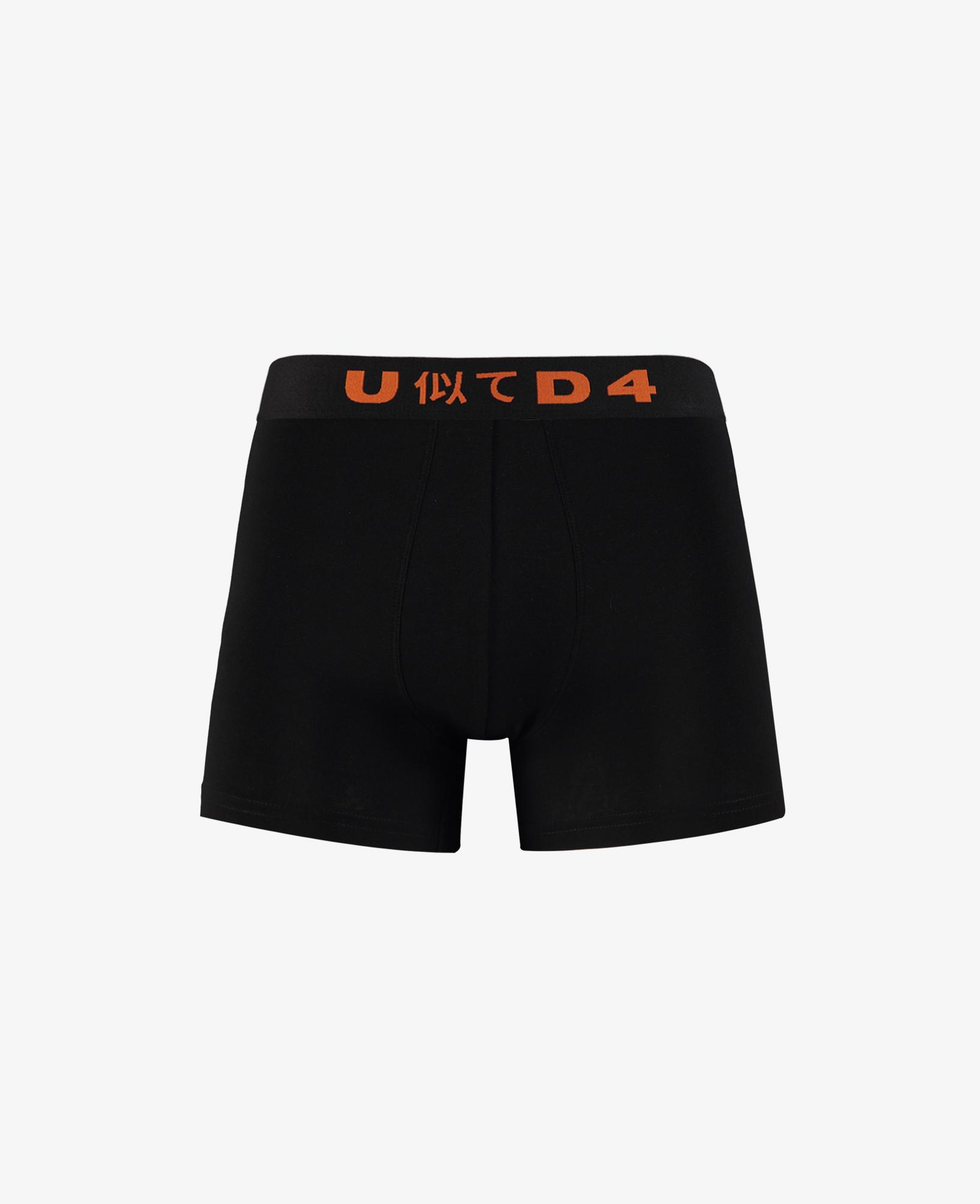 UNITED4 Classic Erkek Siyah Boxer