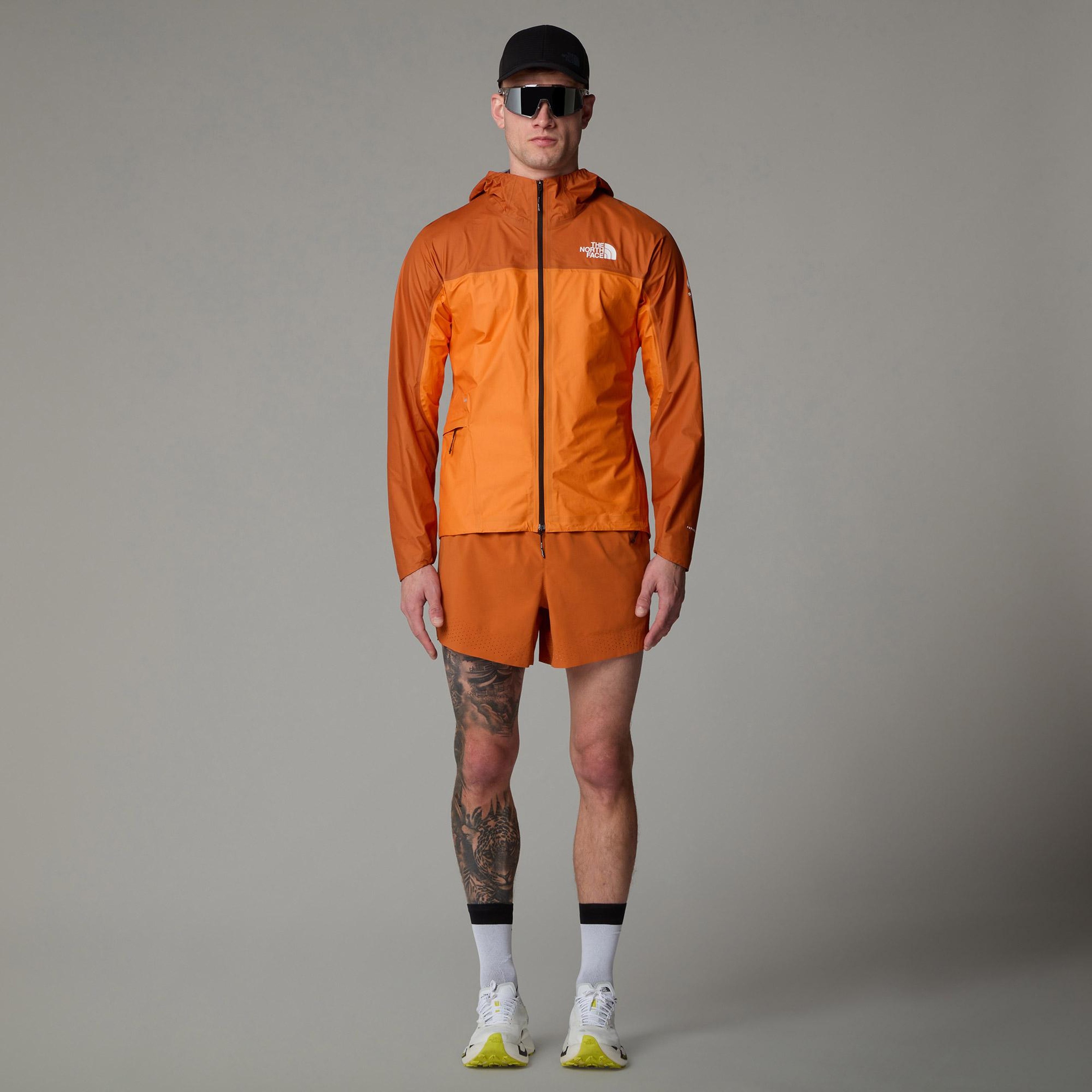 The North Face Summit Pacesetter 5in Erkek Turuncu Koşu Şortu