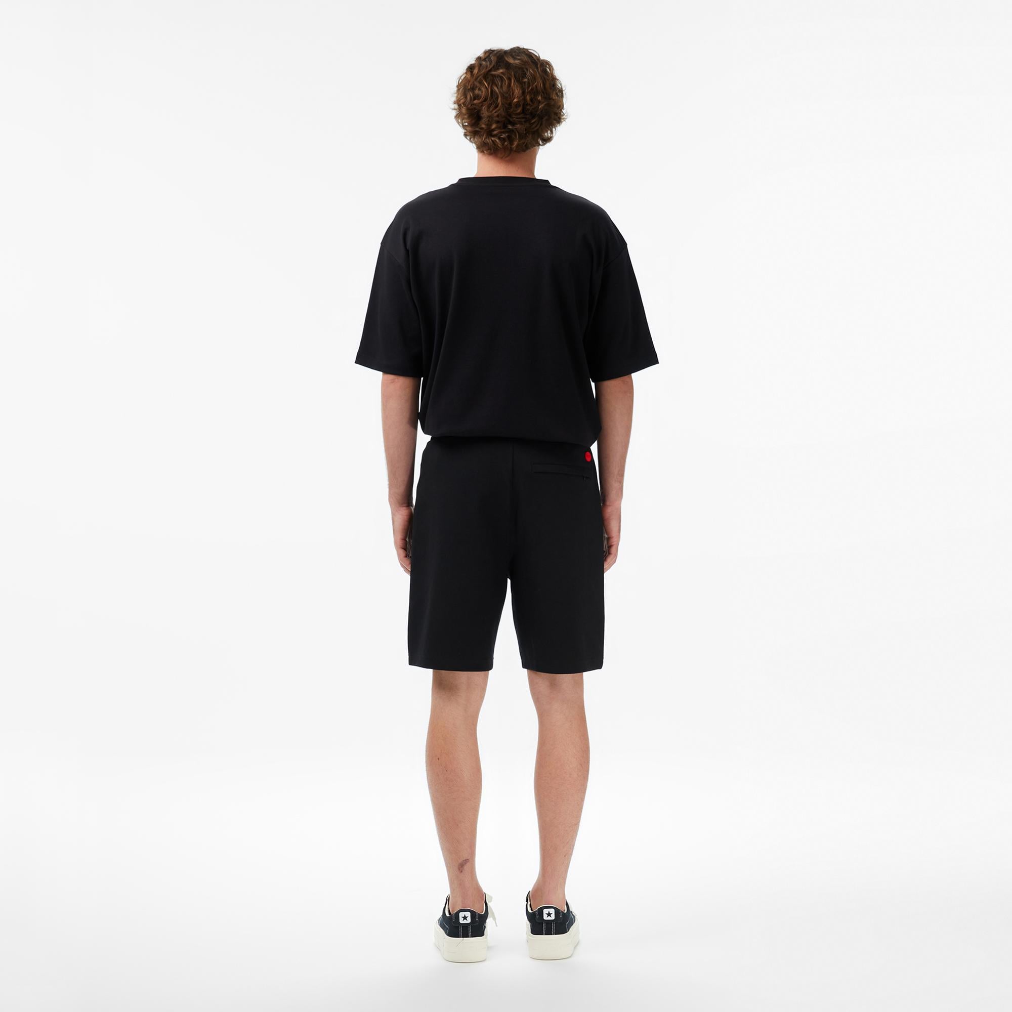 UNITED4 Regular Fit Erkek Siyah Şort