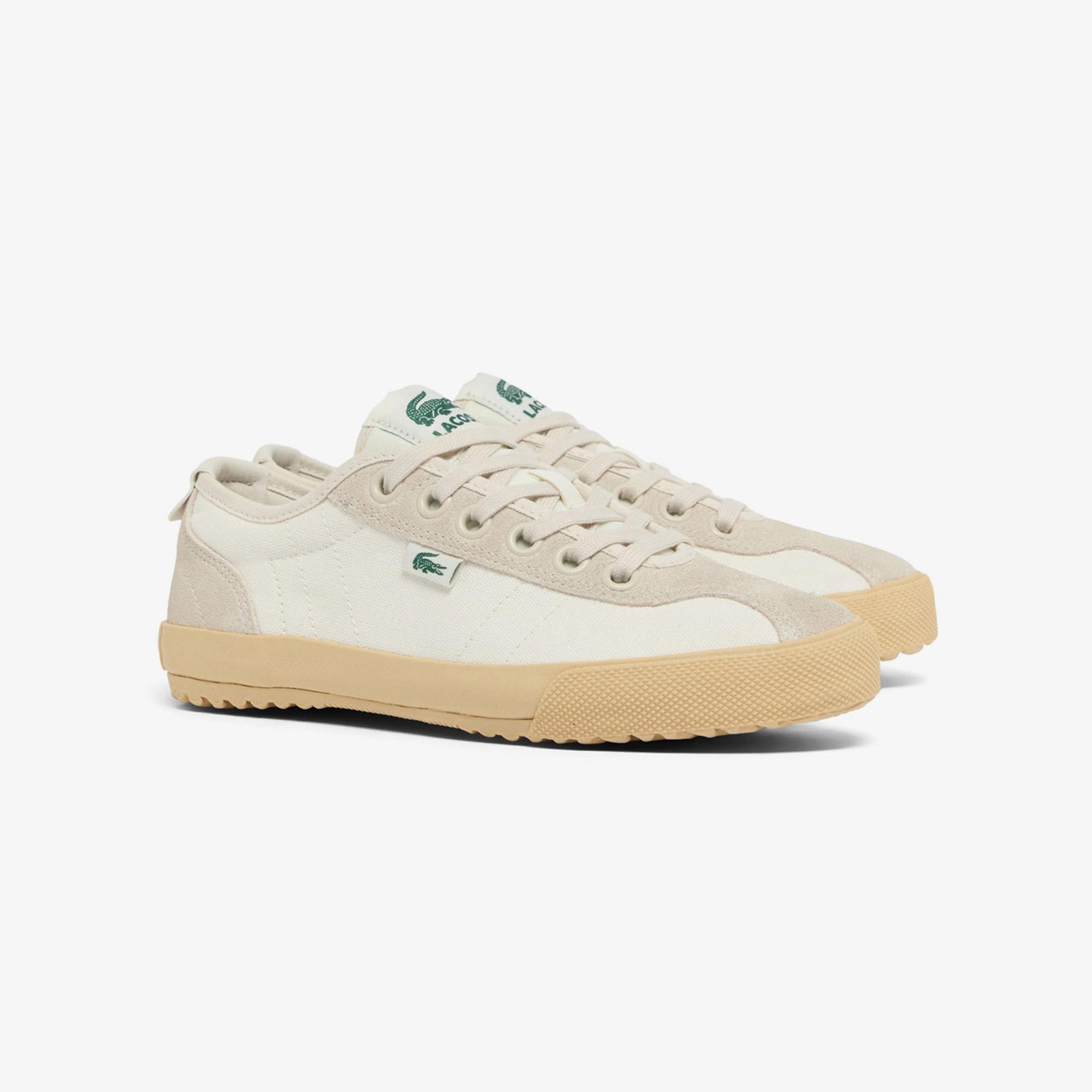 Lacoste Backslam Kadın Krem Sneaker