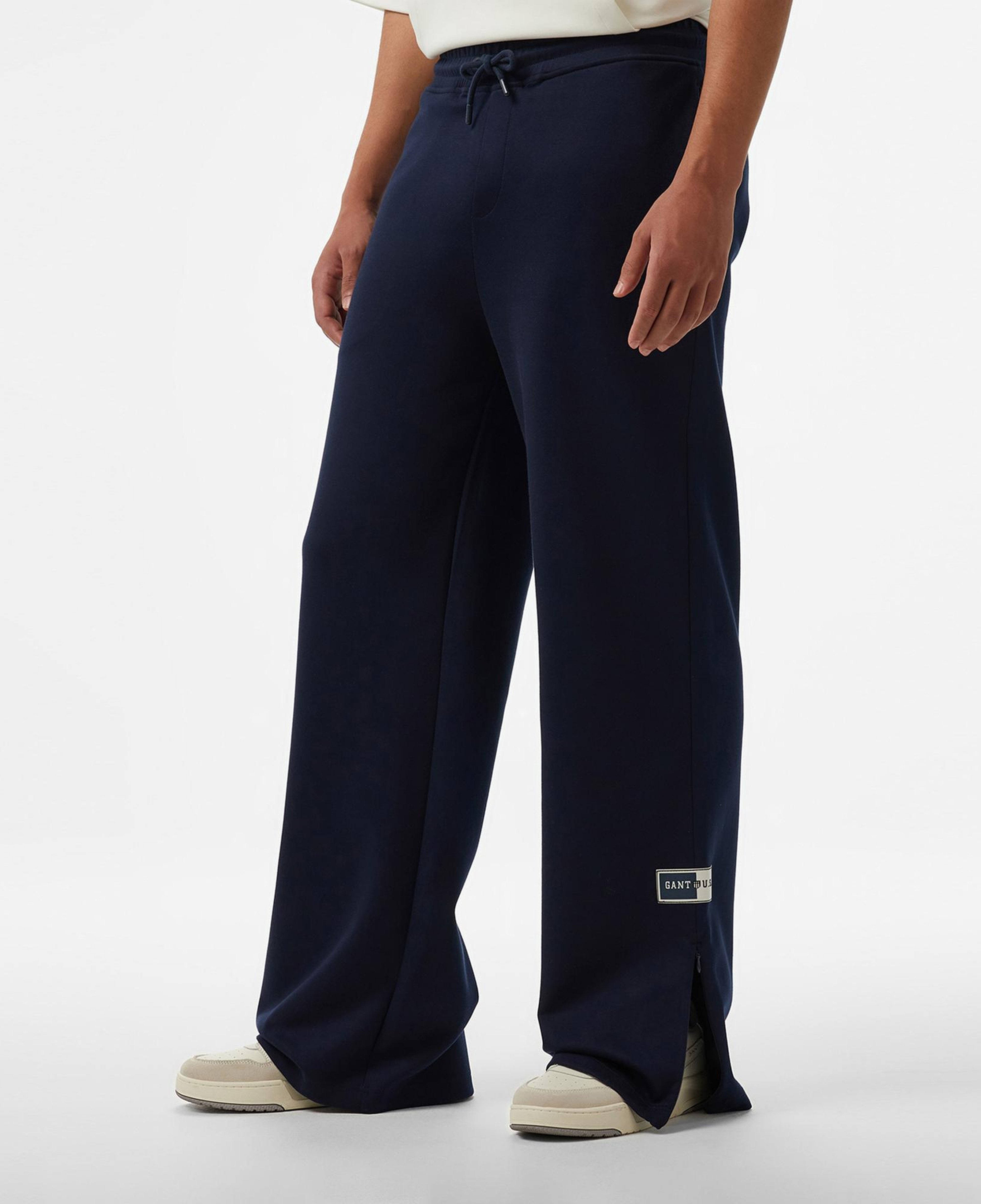 Hoss X Gant Woven Label Erkek Lacivert Eşofman Altı
