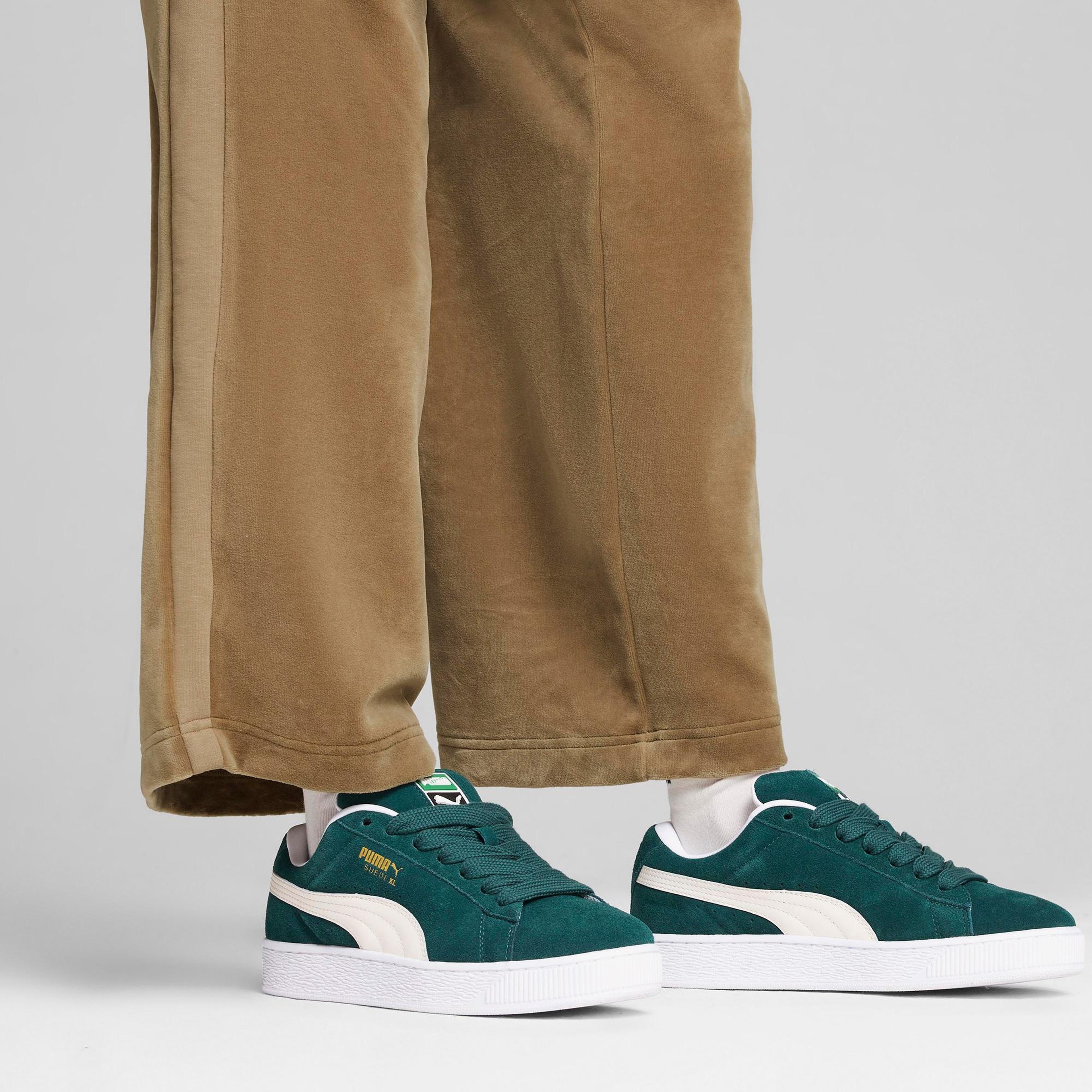 Puma Suede XL Unisex Yeşil Spor Ayakkabı