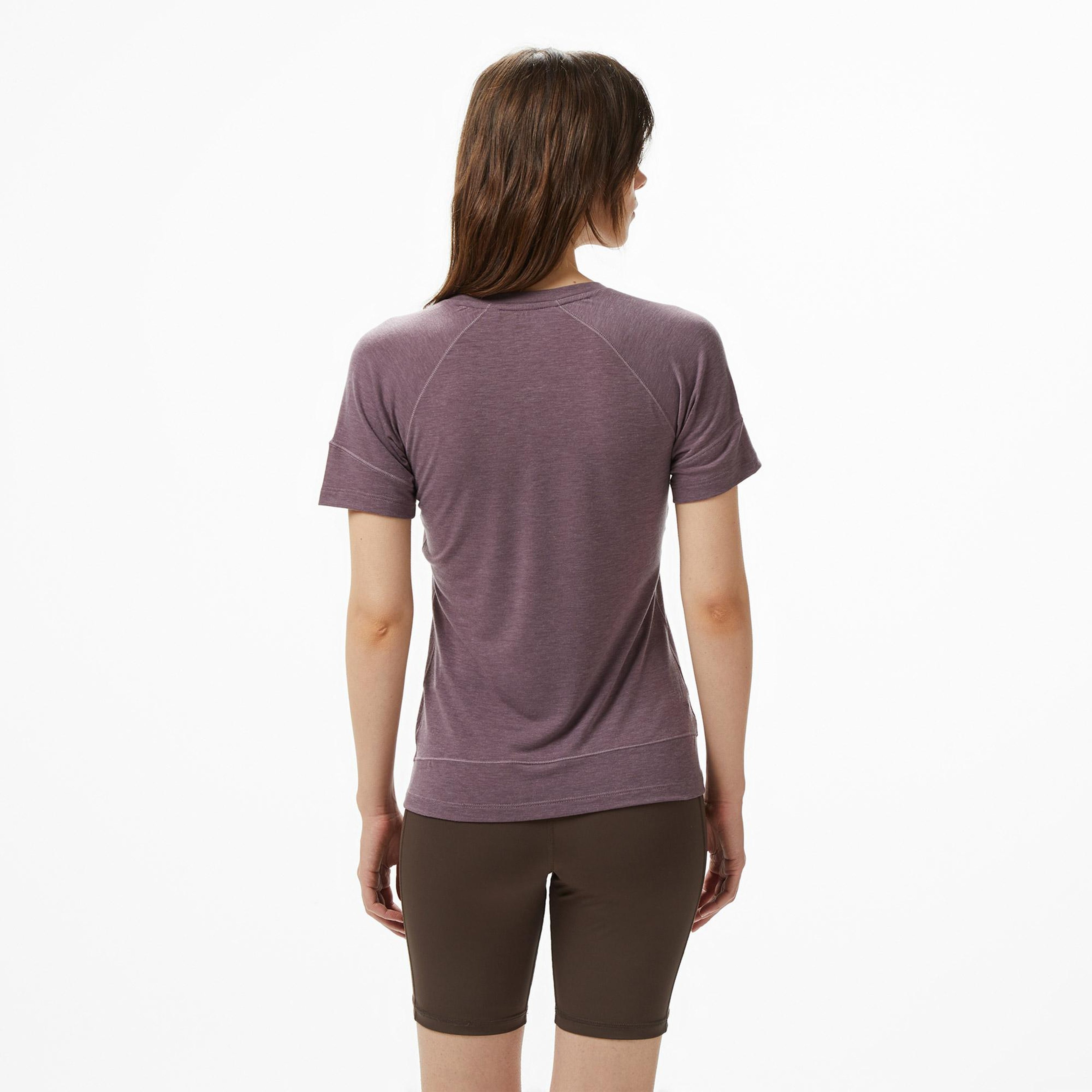 Salomon Runlife Ss Kadın Mor T-Shirt