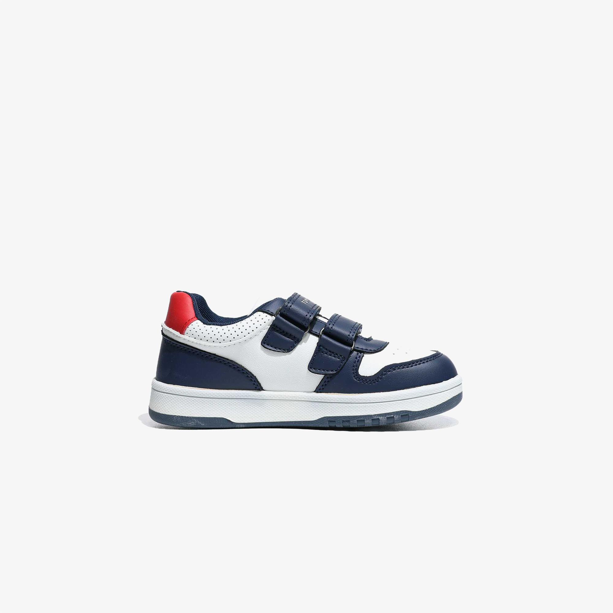 Tommy Hilfiger Flag and Hook Loop Bebek Lacivert Spor Ayakkabı