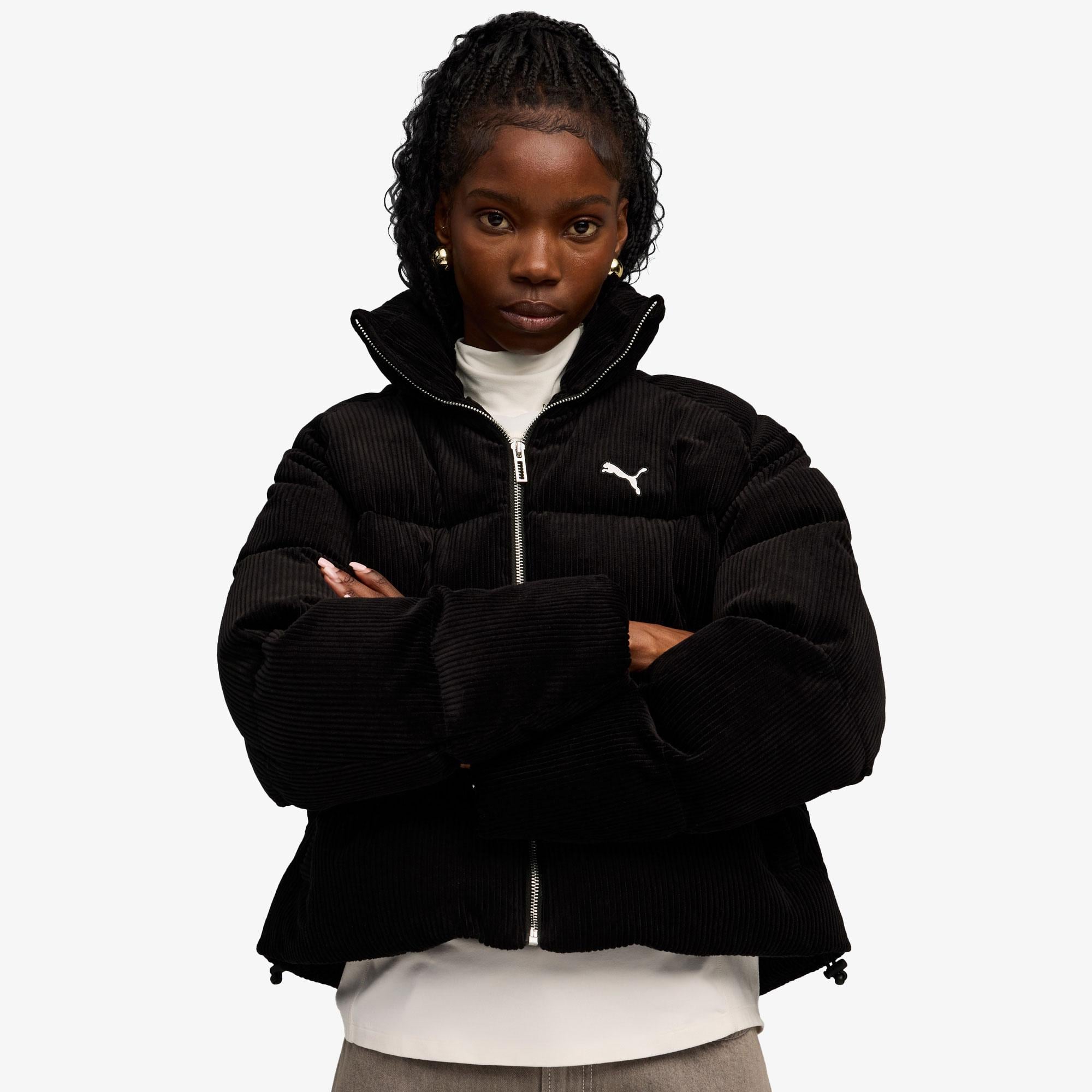 Puma Wardrobe Essentials Relaxed Kadın Siyah Ceket