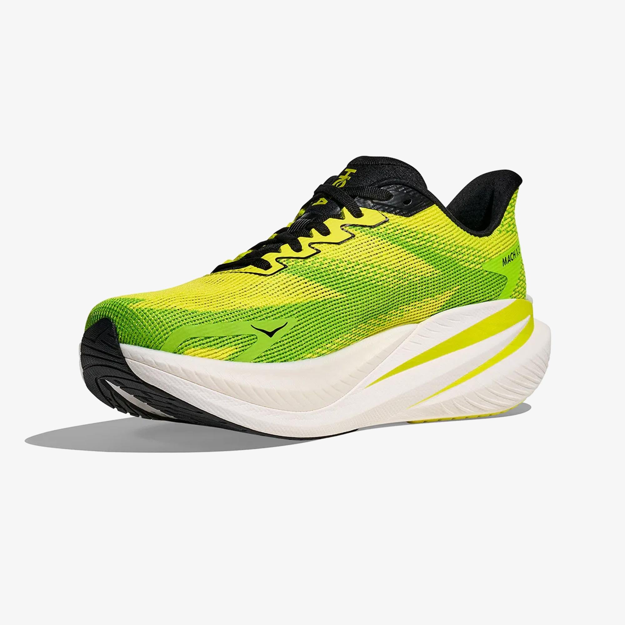 Hoka Mach X 3 Erkek Sarı Yarış Koşusu Ayakkabısı