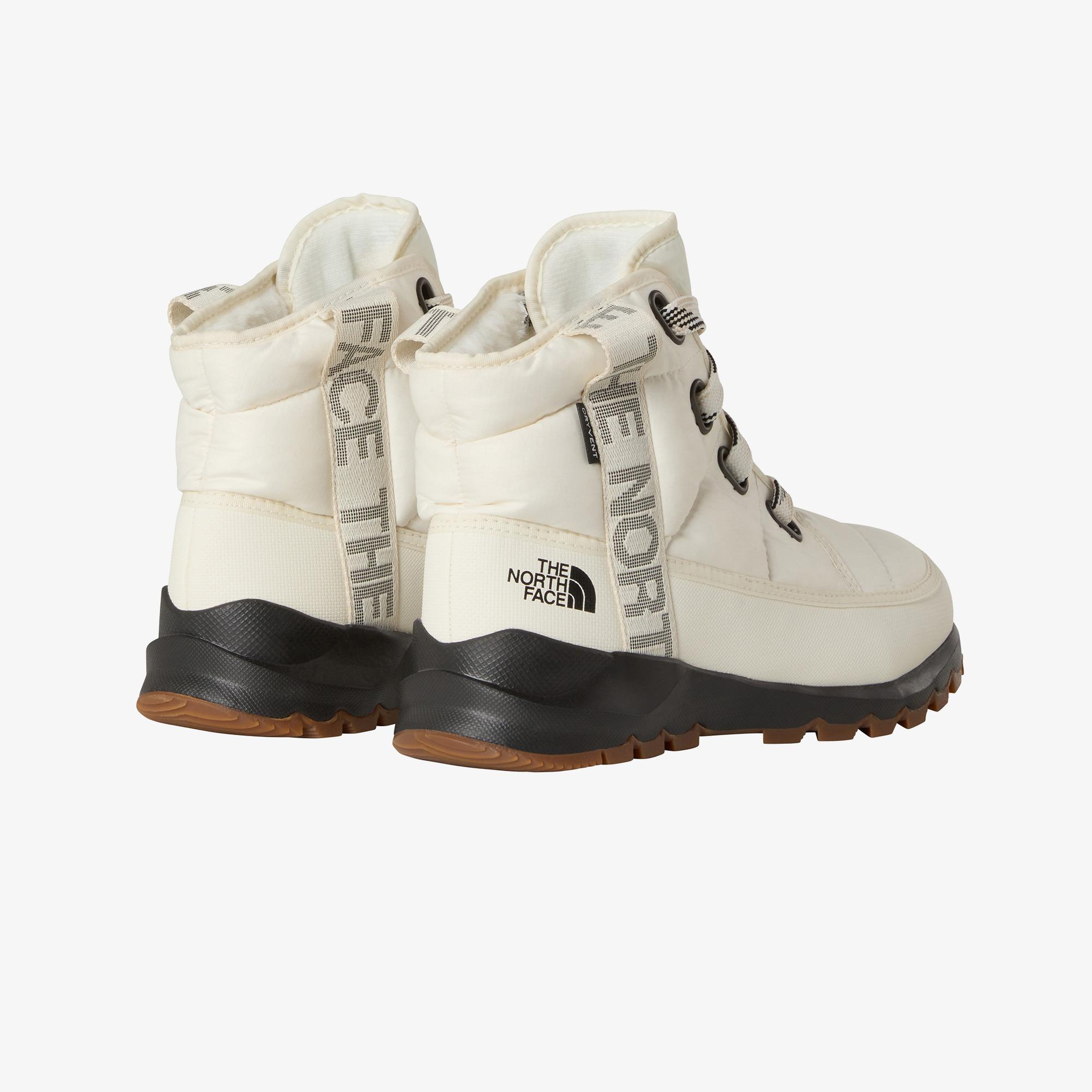 The North Face Thermoball Lace Up Luxe Su Geçirmez Kadın Beyaz Bot