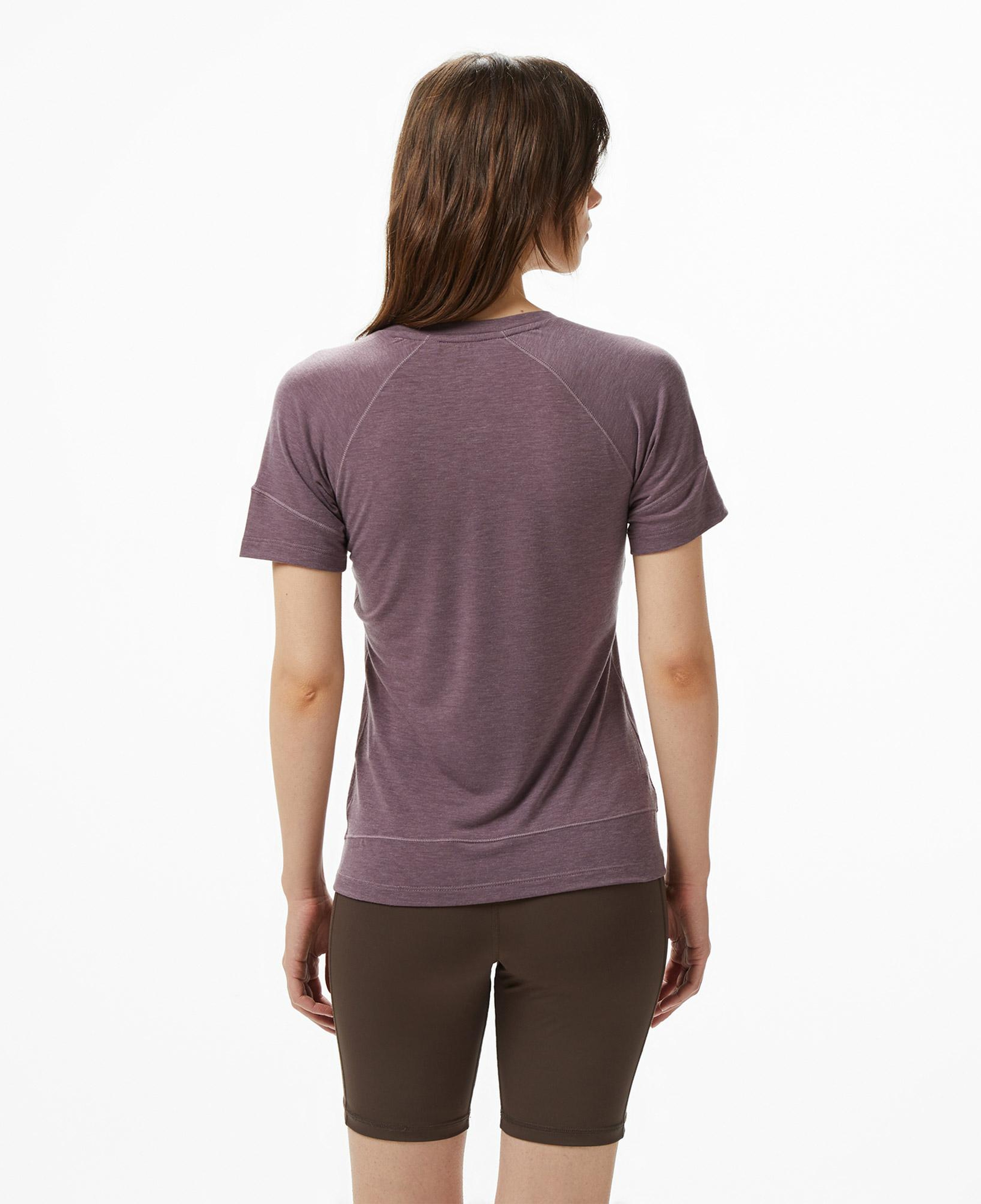 Salomon Runlife Ss Kadın Mor T-Shirt