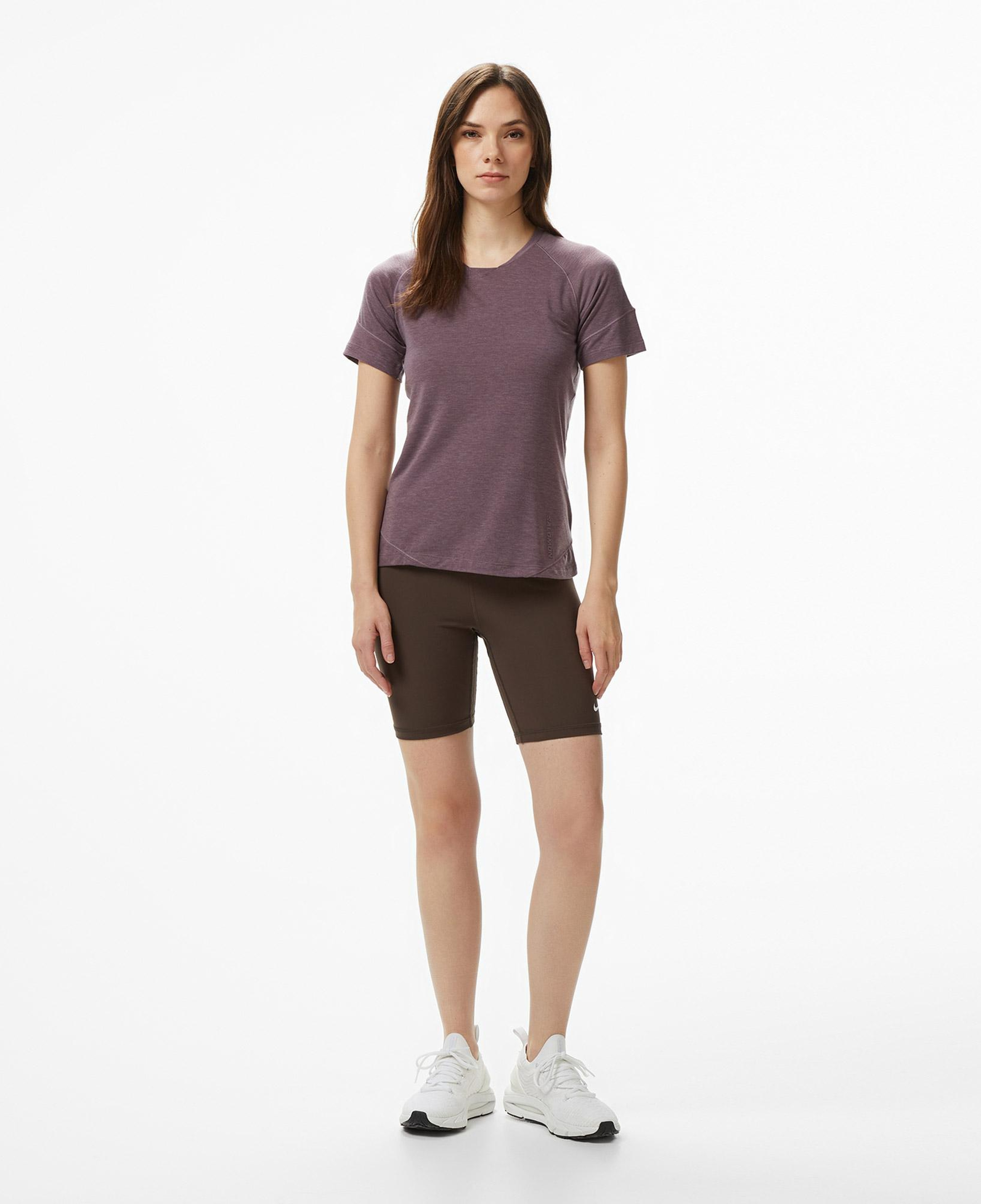 Salomon Runlife Ss Kadın Mor T-Shirt