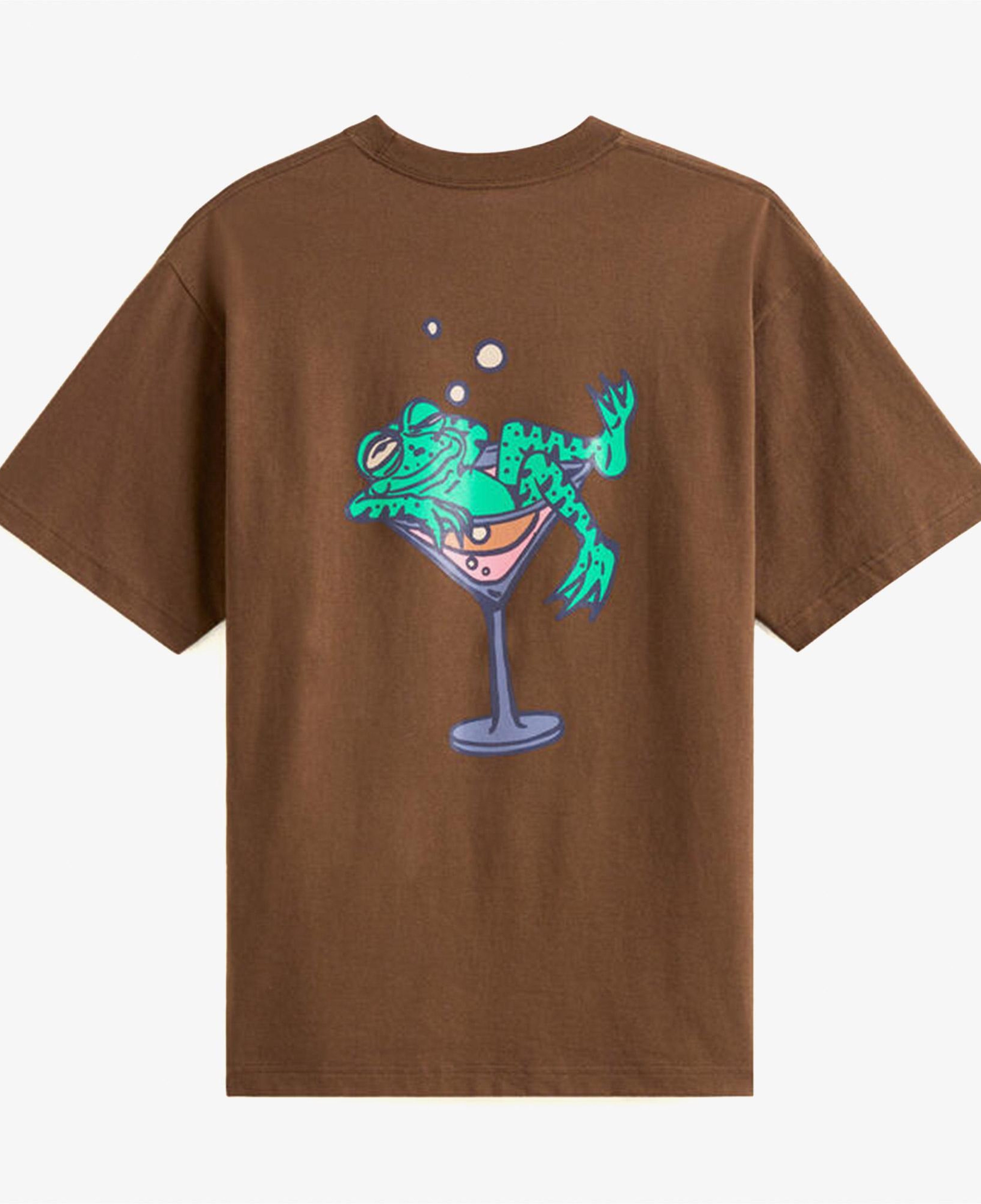Vans Bar Hopper Erkek Kahverengi T-Shirt