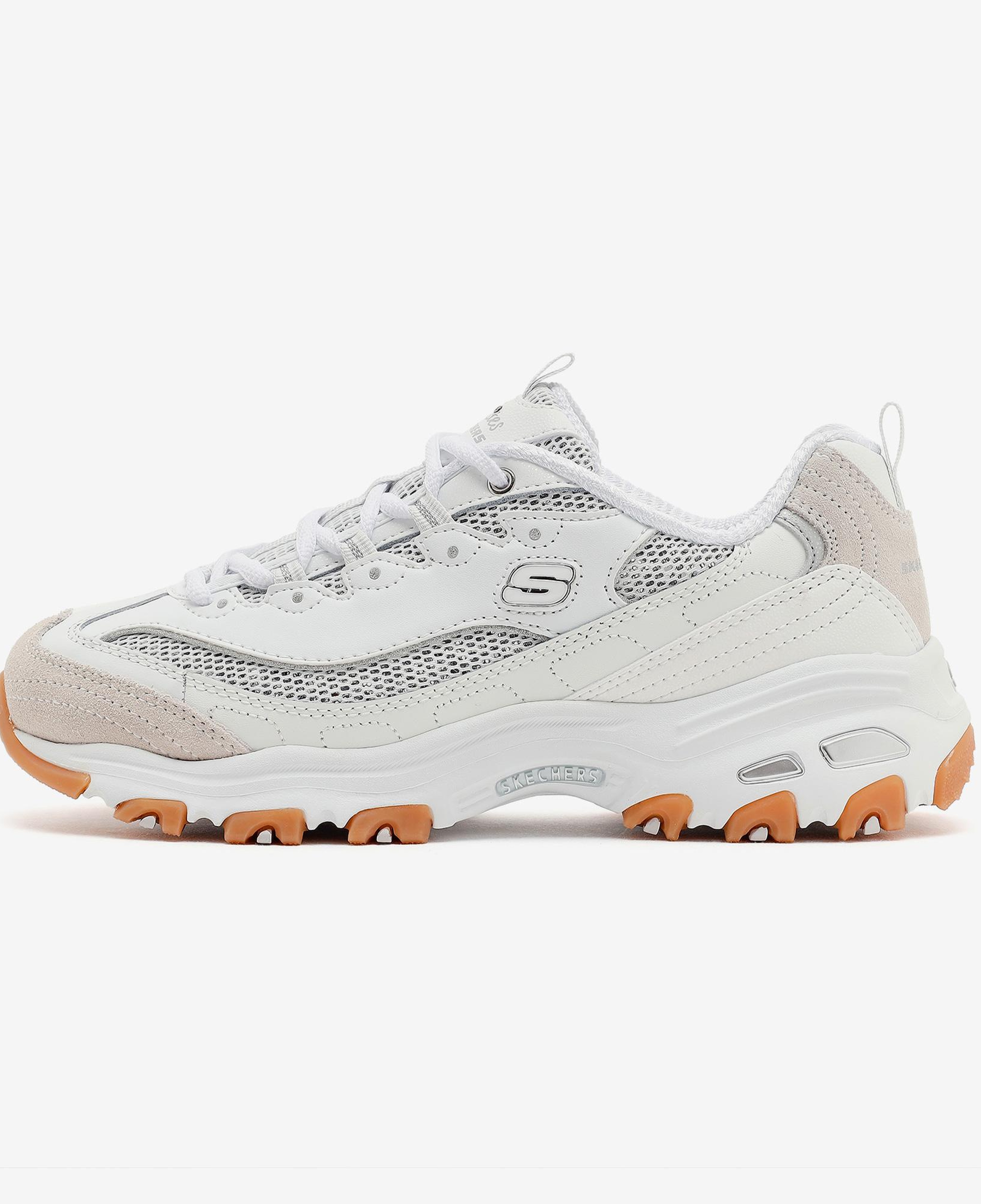 Skechers D'Lites Kadın Beyaz Sneaker