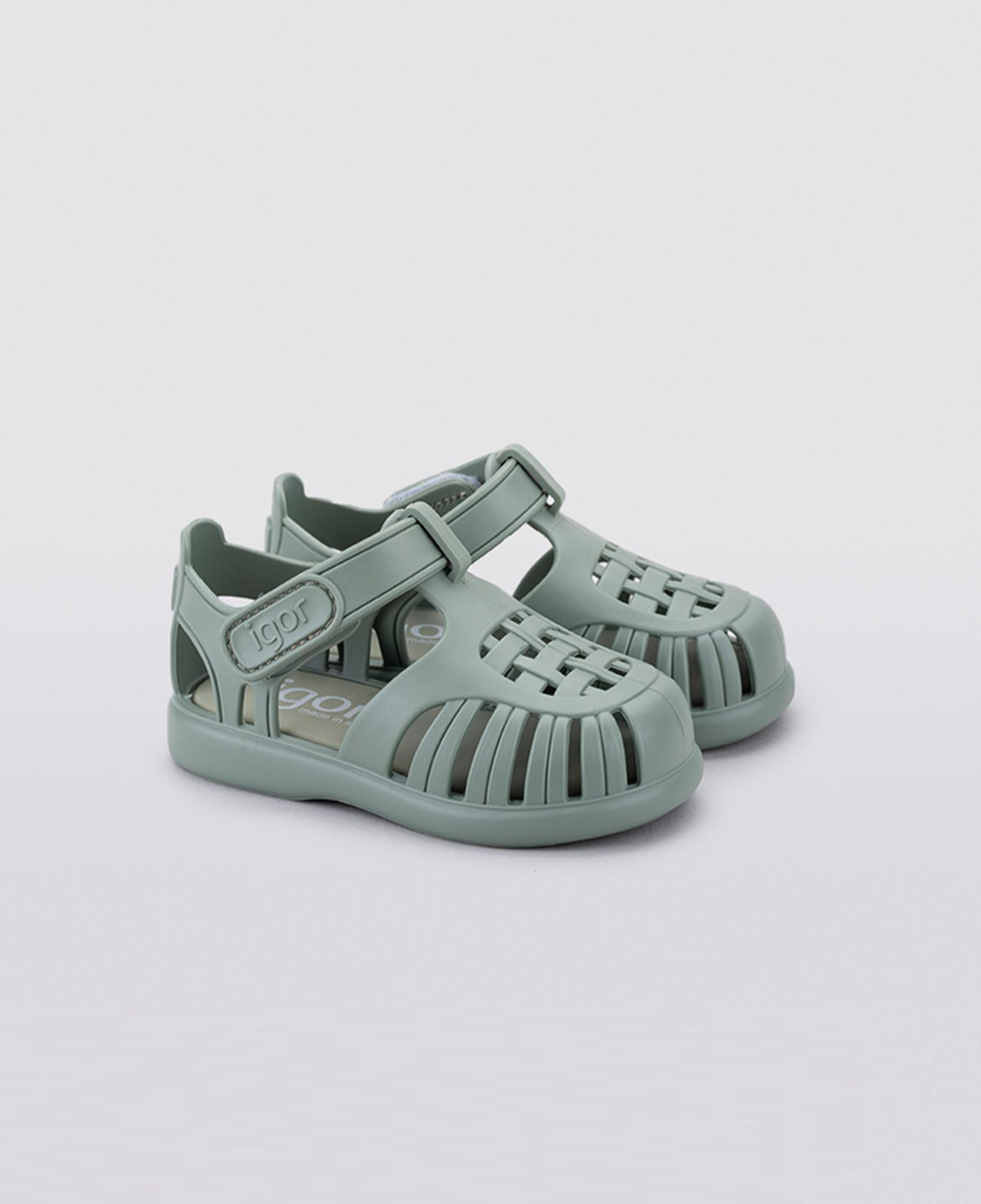 Igor S10271 Tobby Solid Bebek Yeşil Sandalet
