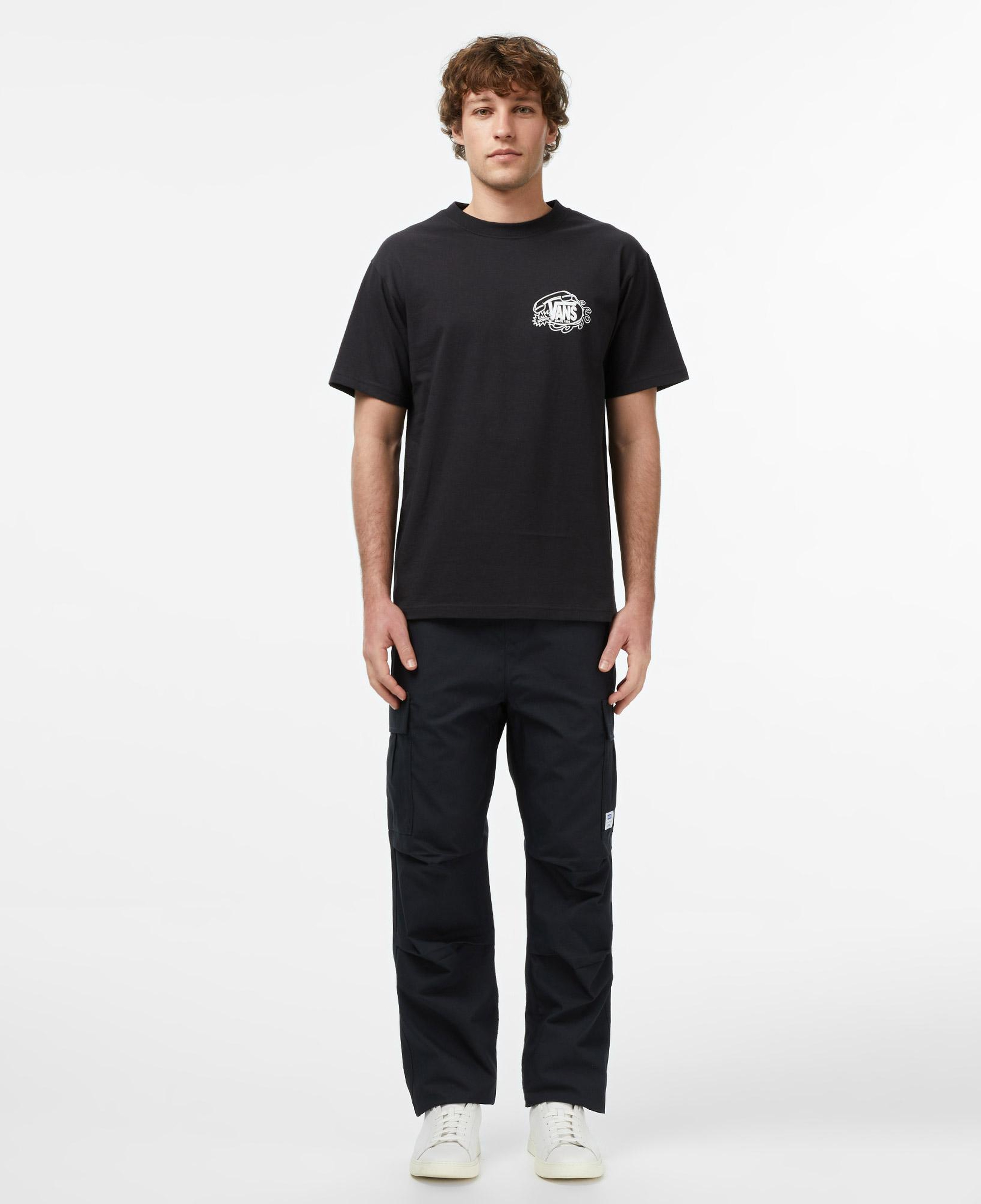 Vans Hot Lines Erkek Siyah T-Shirt