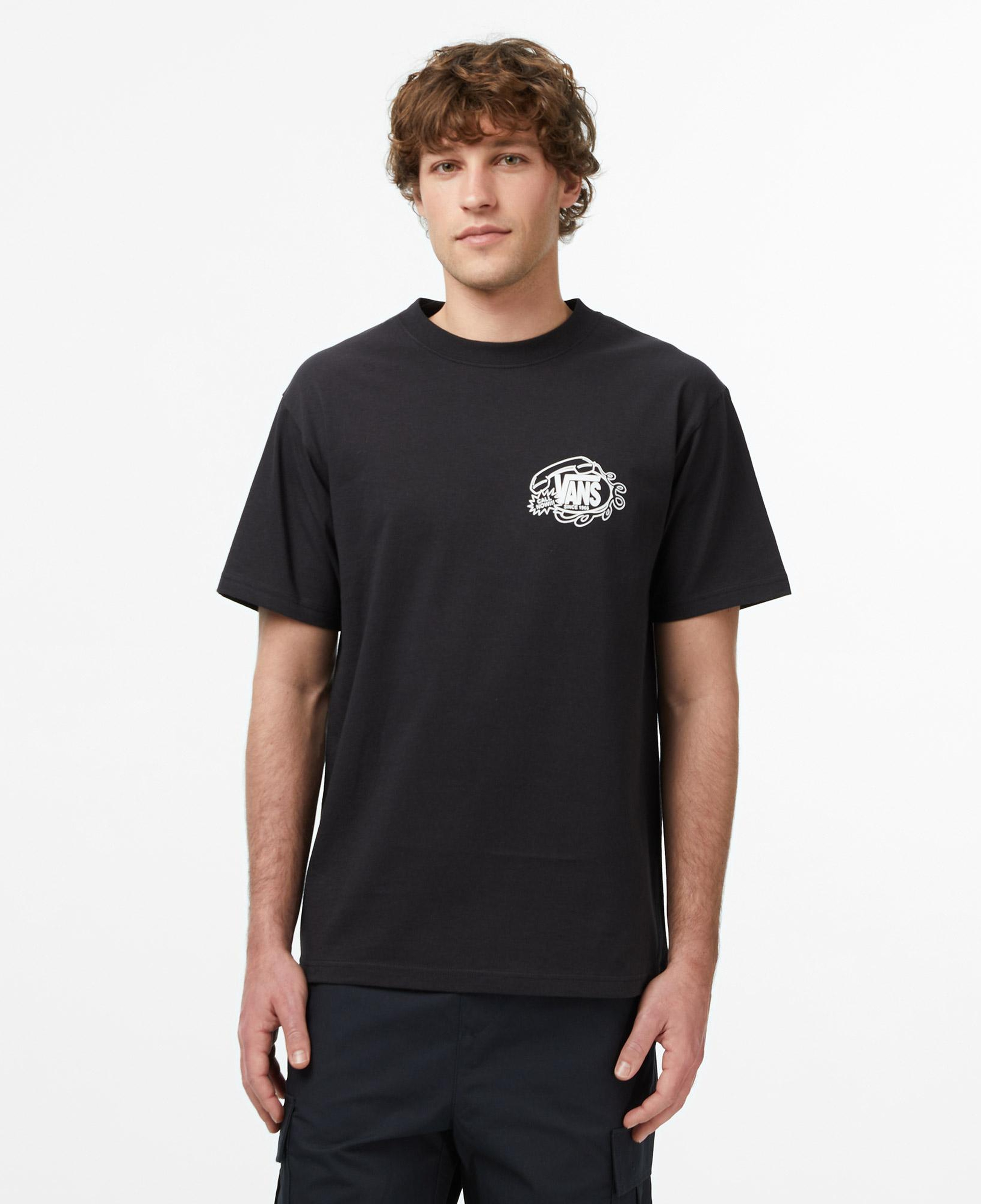 Vans Hot Lines Erkek Siyah T-Shirt