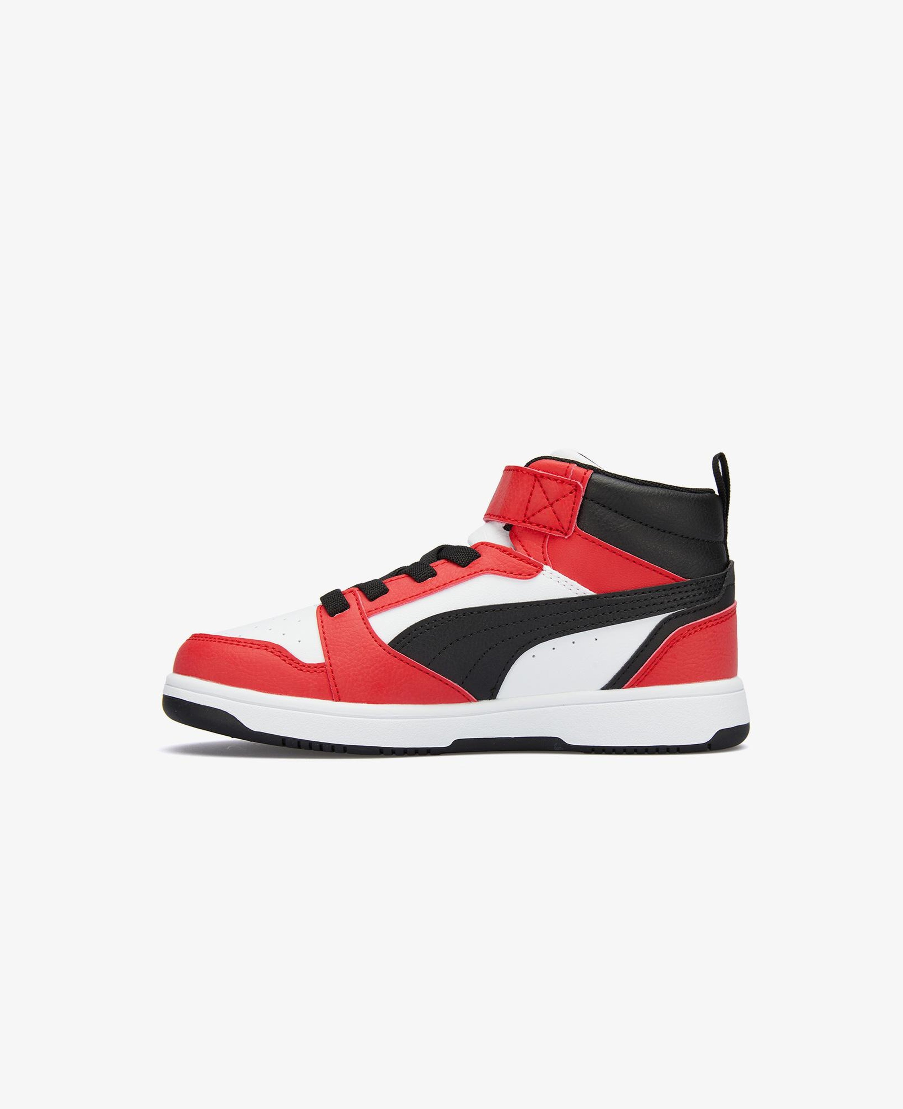 Puma Rebound V6 Mid Çocuk Kırmızı Bilekli Spor Ayakkabı
