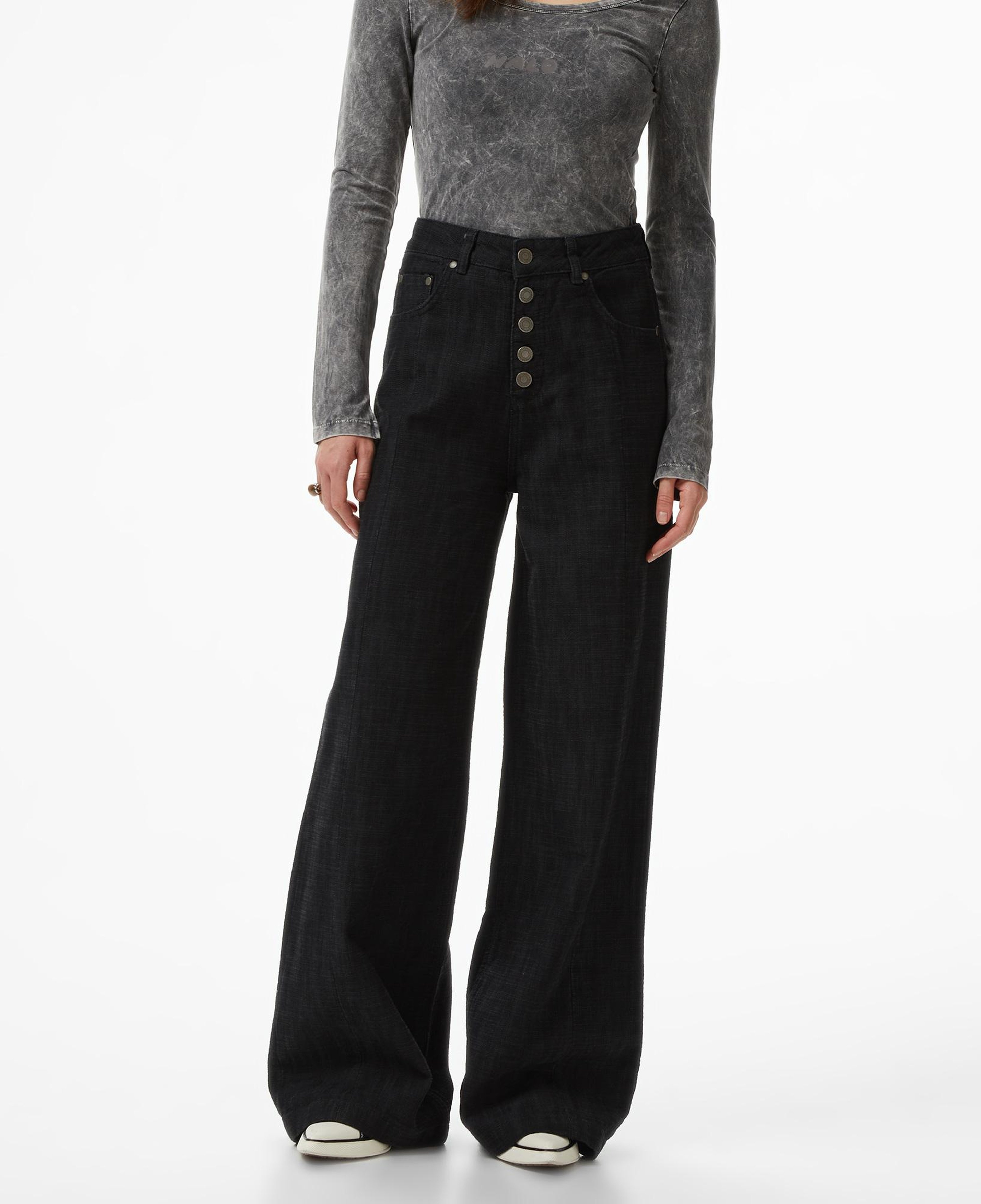Les Benjamins Regular Fit Kadın Siyah Pantolon