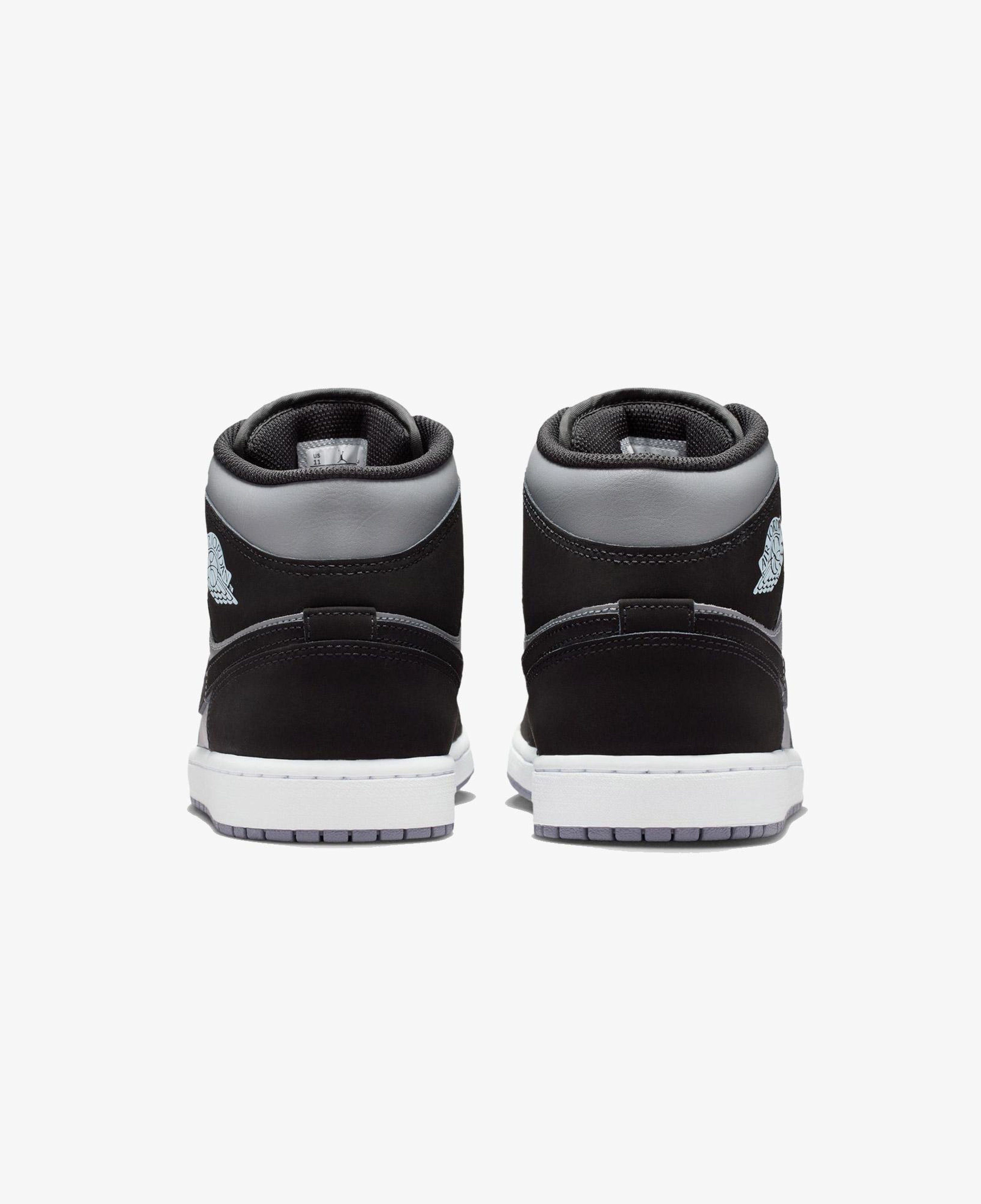 Jordan Air 1 Mid Erkek Siyah Spor Ayakkabı