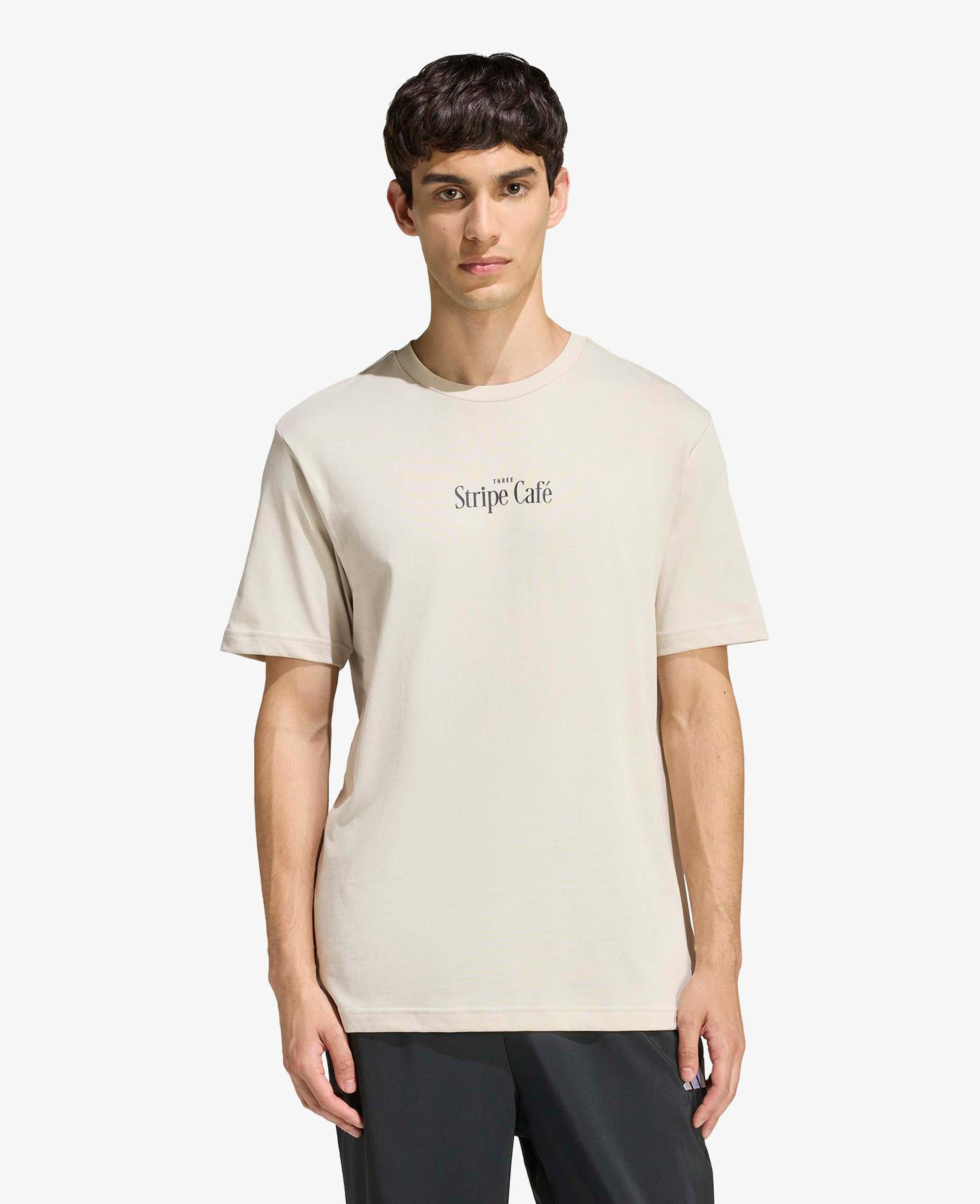 adidas Donut Box Erkek Bej T-Shirt