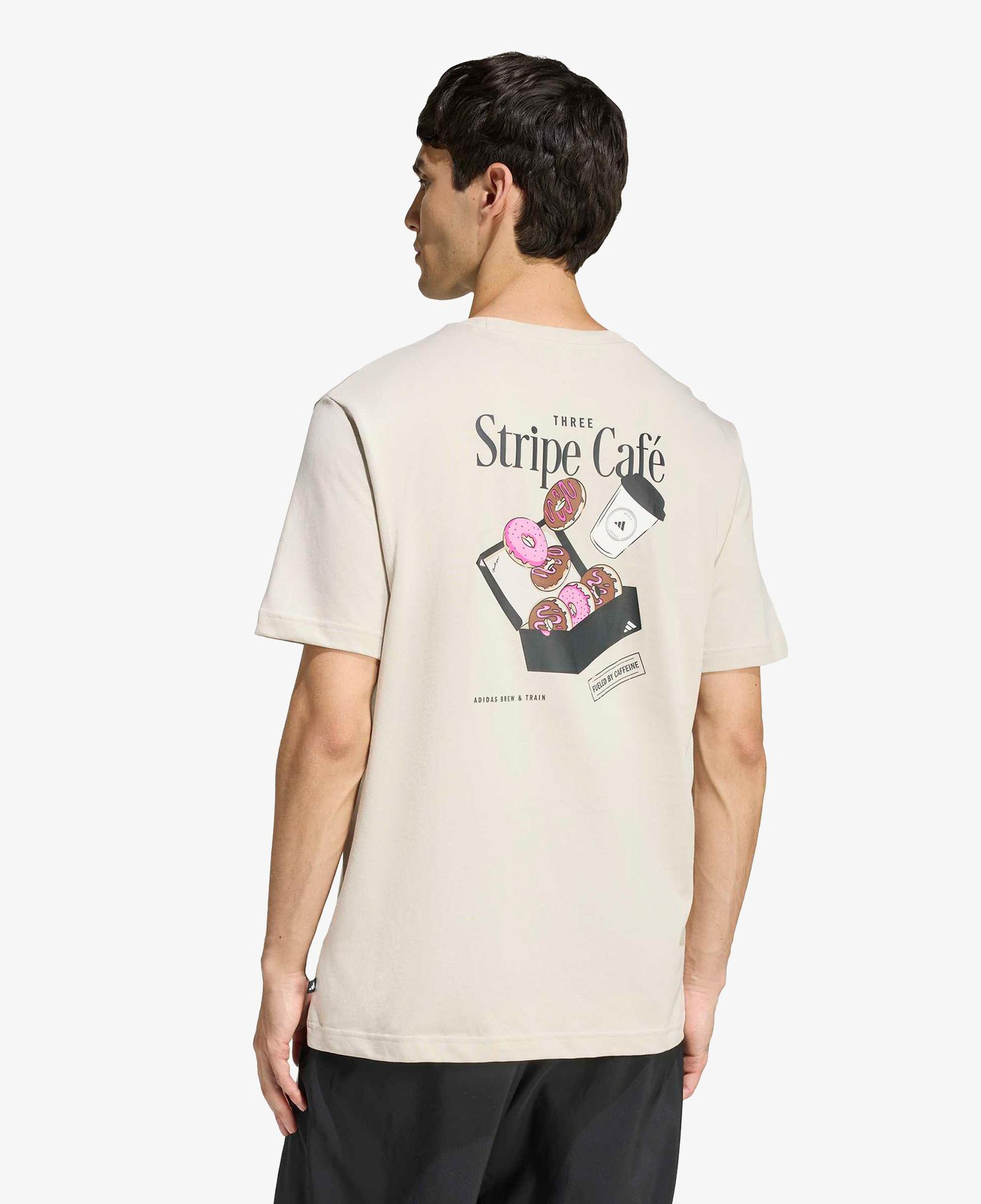 adidas Donut Box Erkek Bej T-Shirt