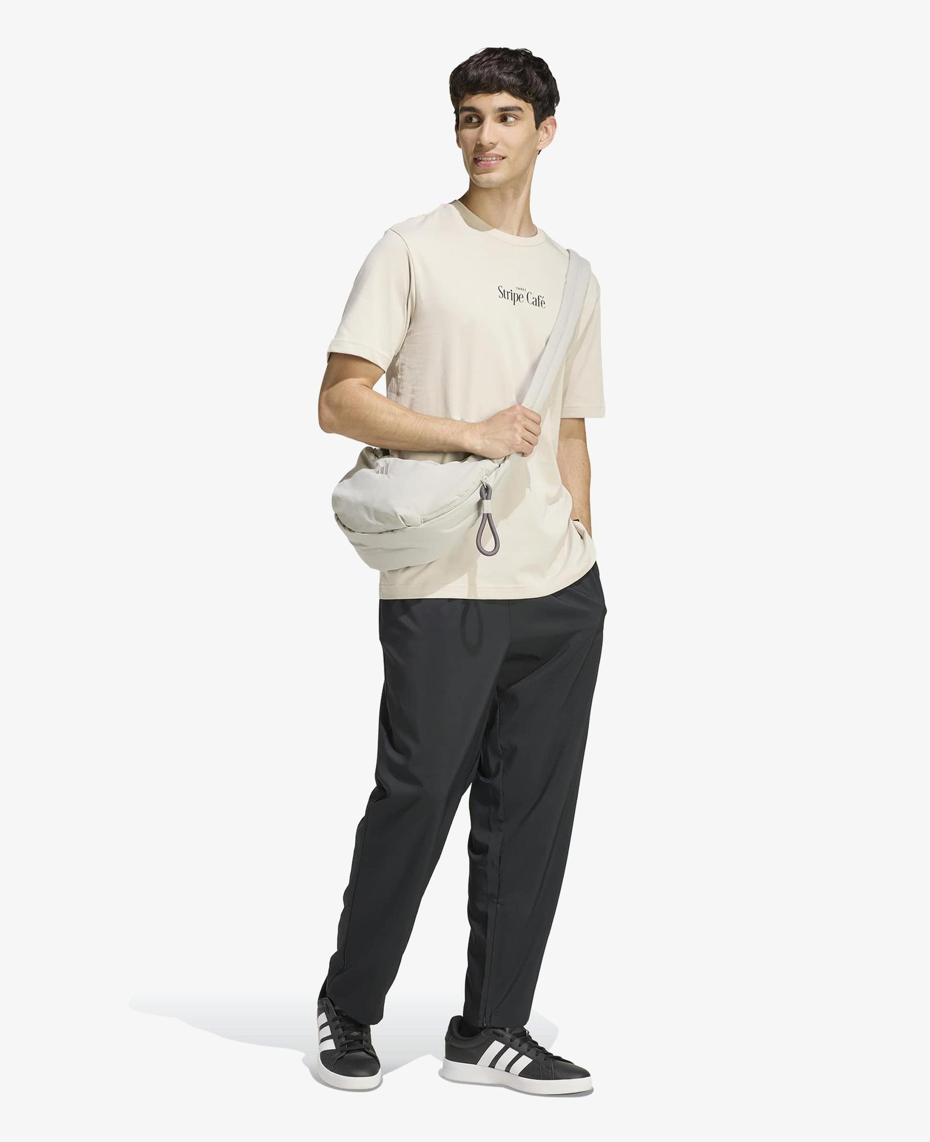 adidas Donut Box Erkek Bej T-Shirt