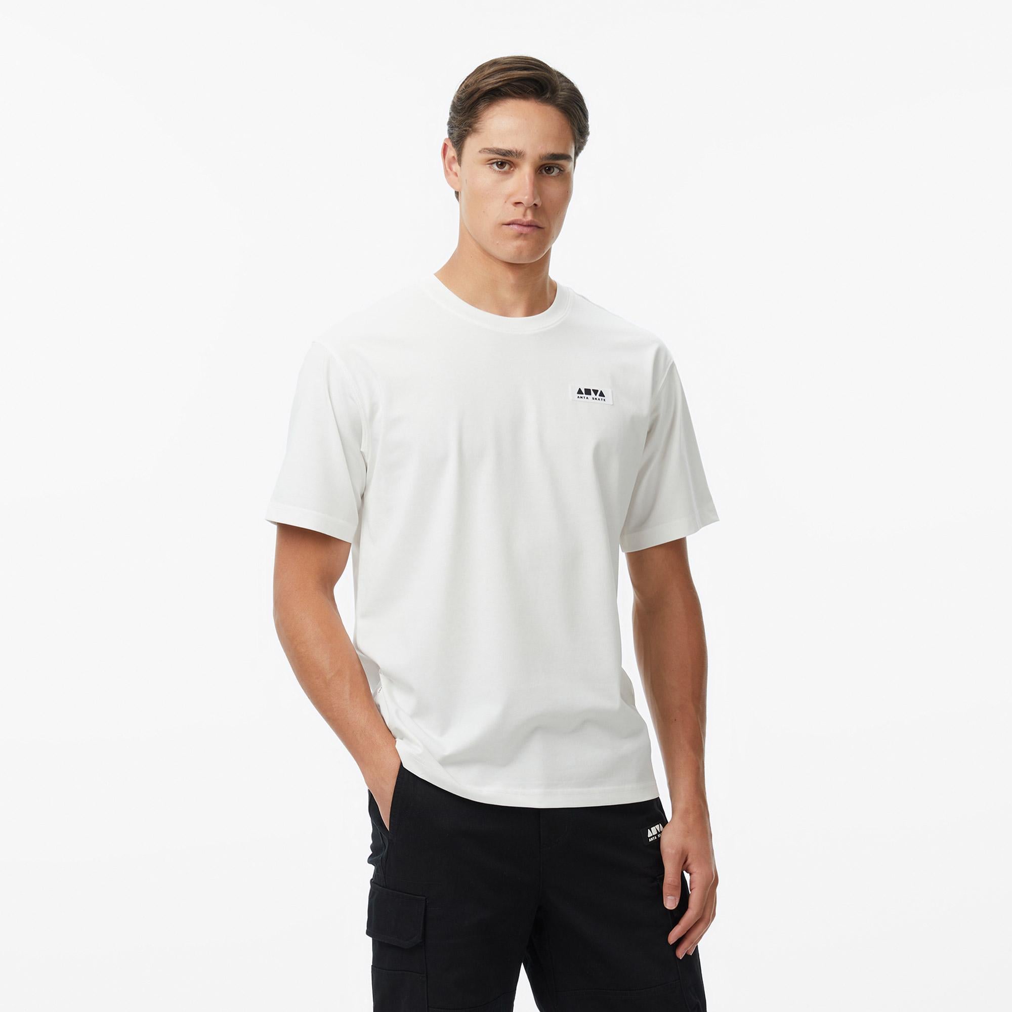 Anta Skate Culture Erkek Beyaz T-Shirt